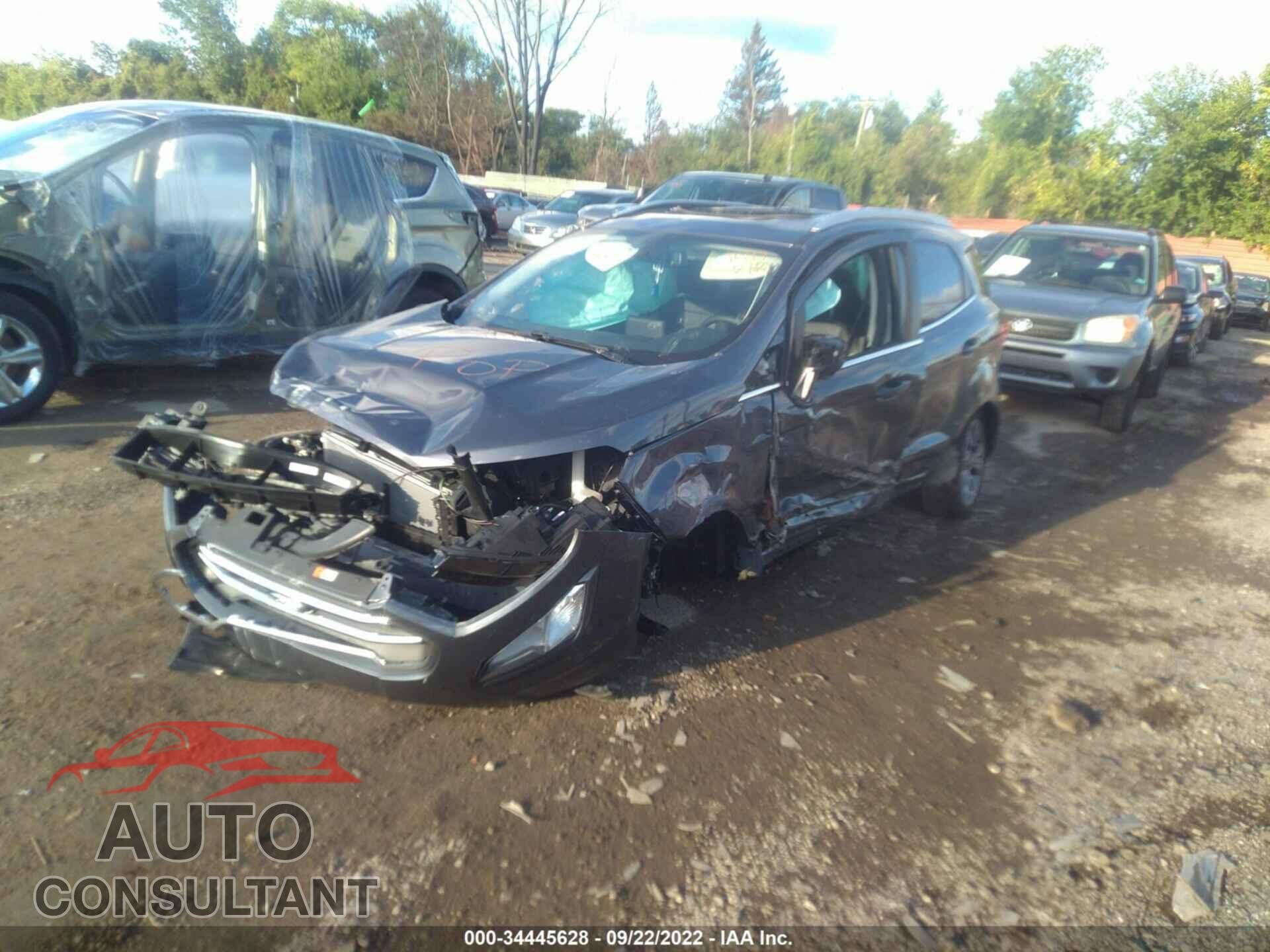 FORD ECOSPORT 2022 - MAJ6S3KL3NC461699