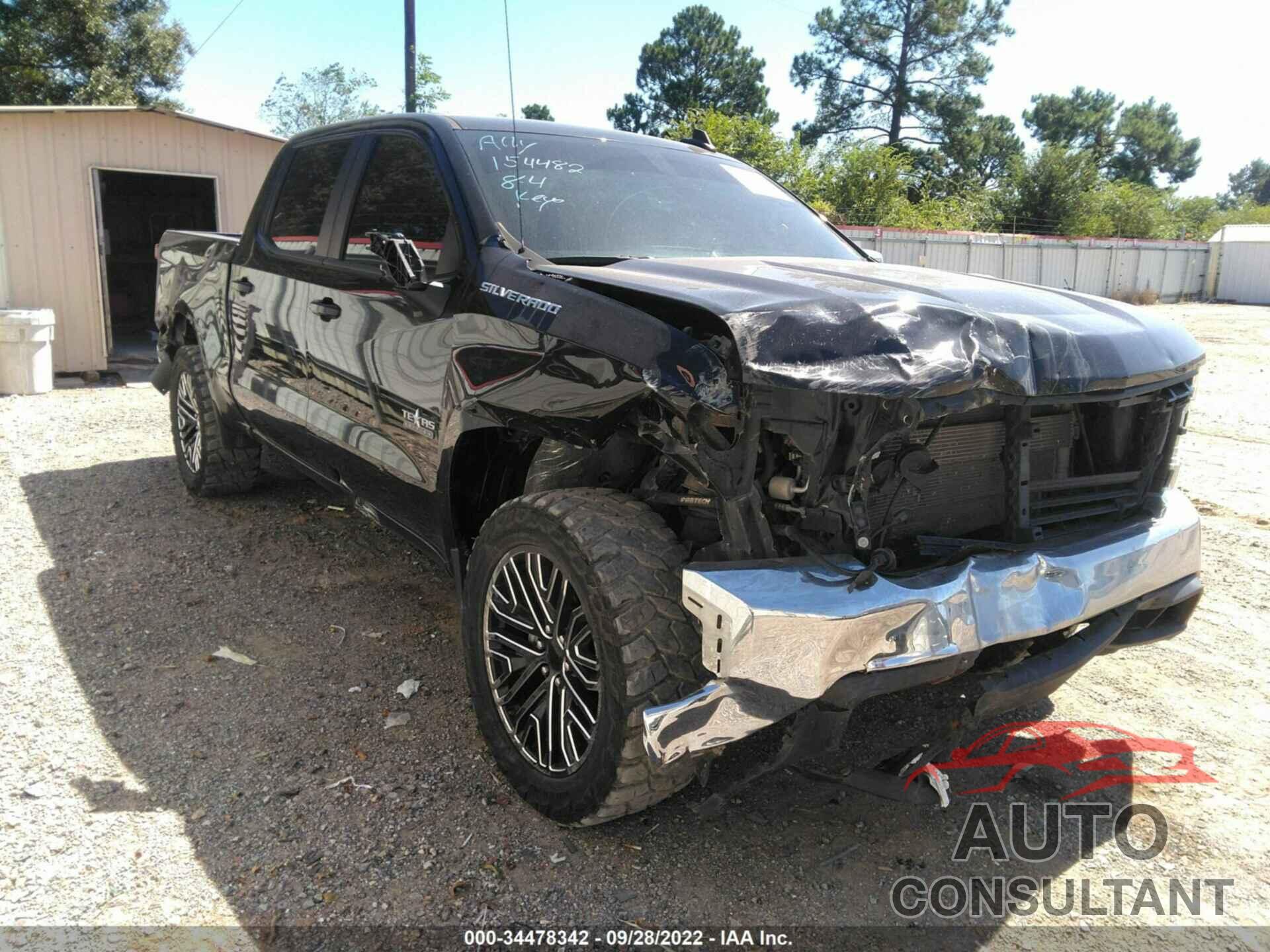 CHEVROLET SILVERADO 1500 2019 - 1GCPWCEDXKZ154482