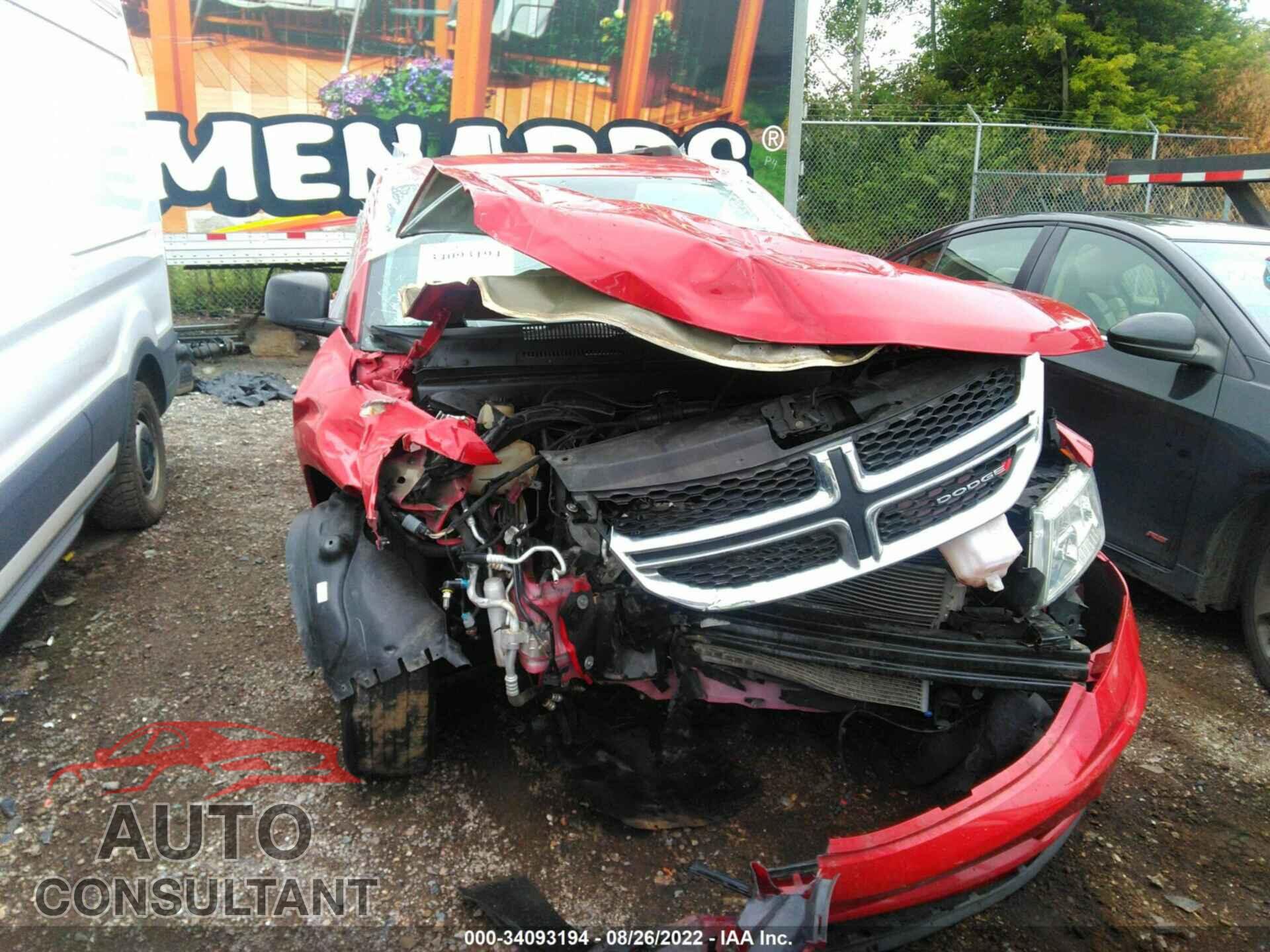 DODGE JOURNEY 2017 - 3C4PDCAB9HT698370