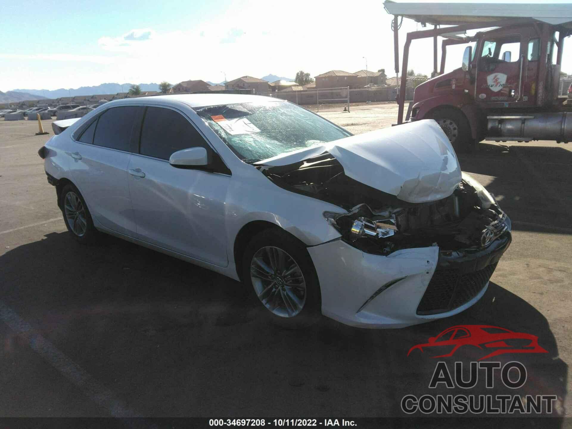 TOYOTA CAMRY 2017 - 4T1BF1FK2HU305621
