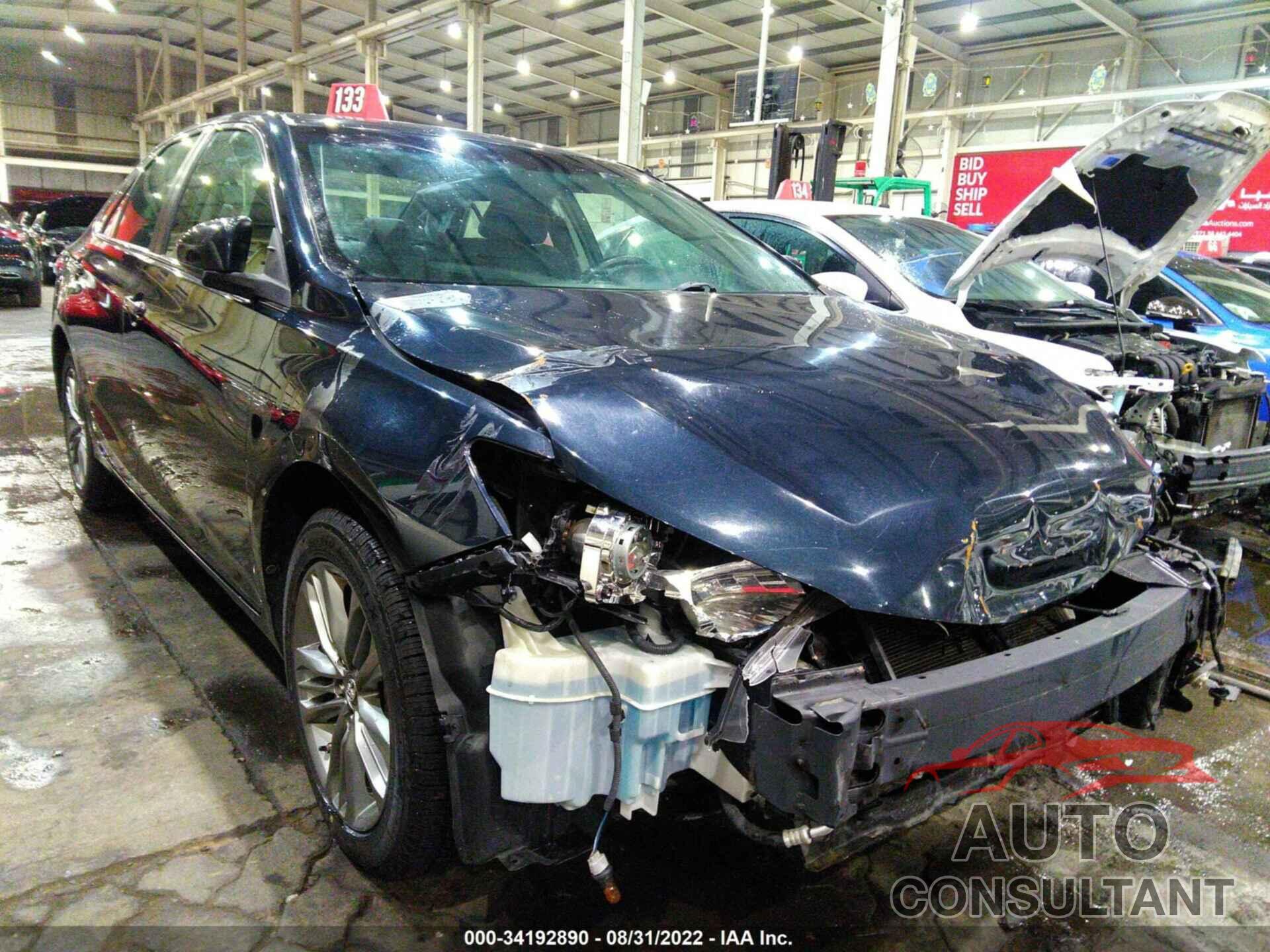 TOYOTA CAMRY 2016 - 001BF1FK5GU239242