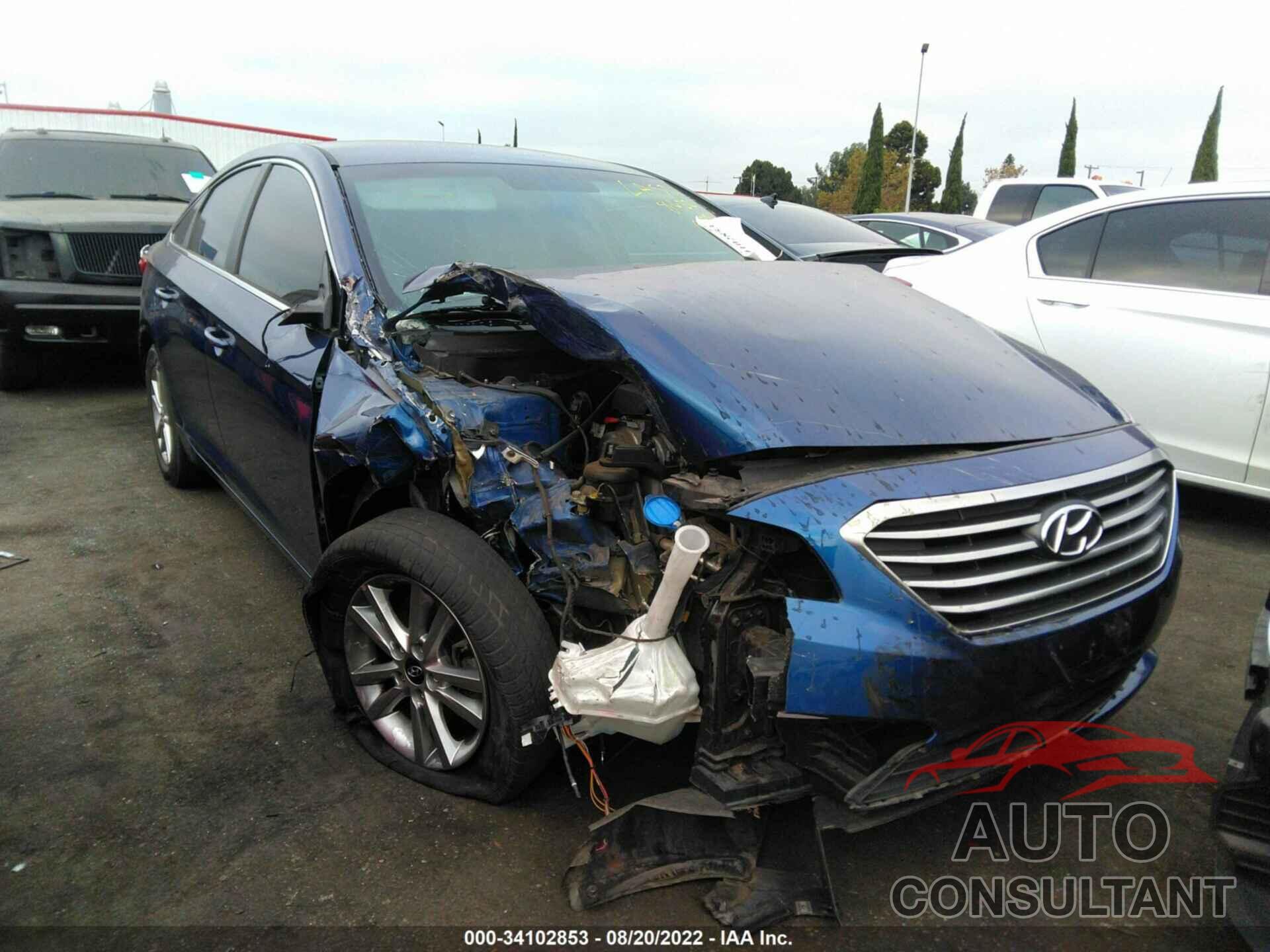 HYUNDAI SONATA 2017 - 5NPE24AFXHH547527