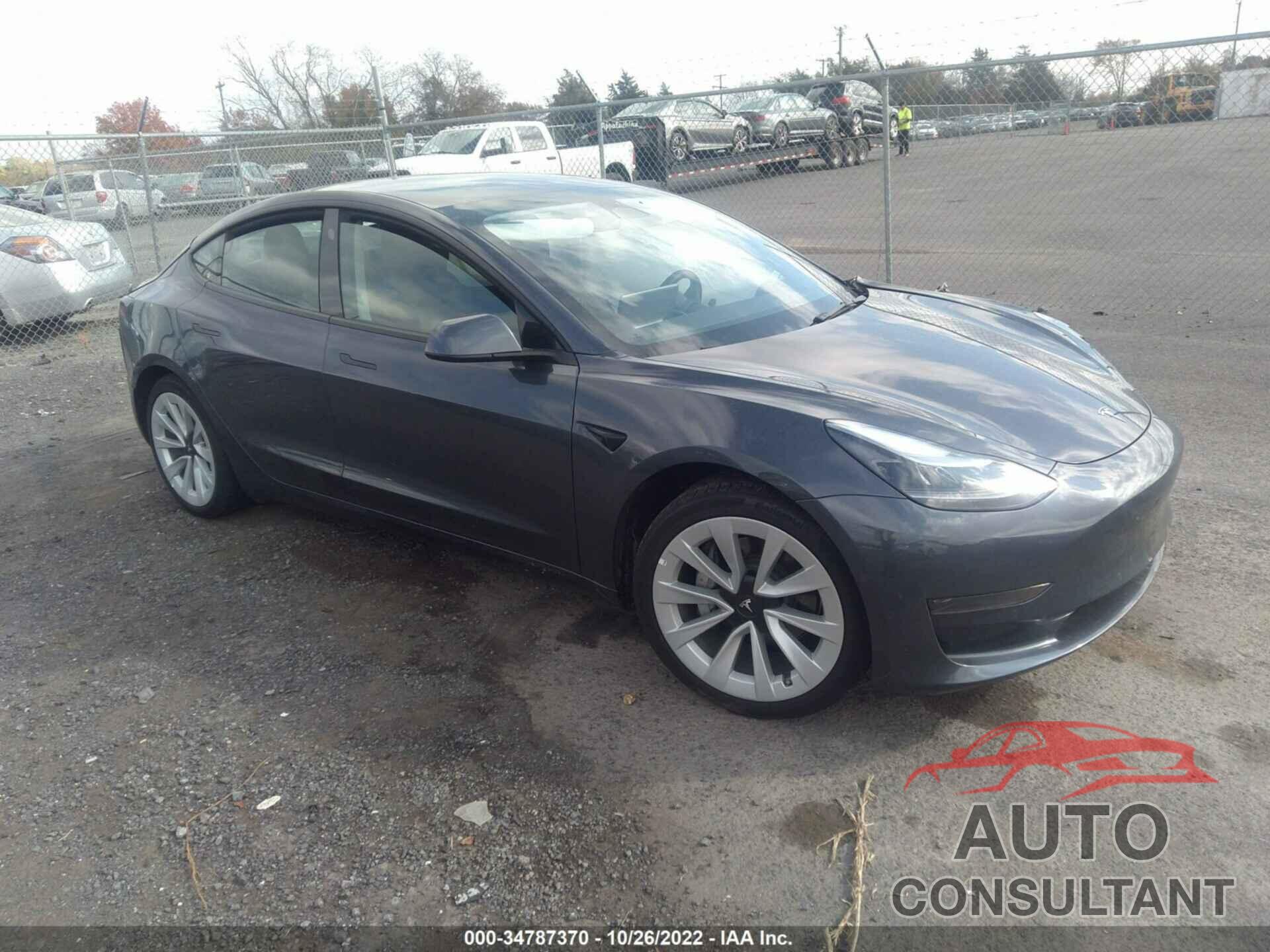 TESLA MODEL 3 2022 - 5YJ3E1EA1NF188963