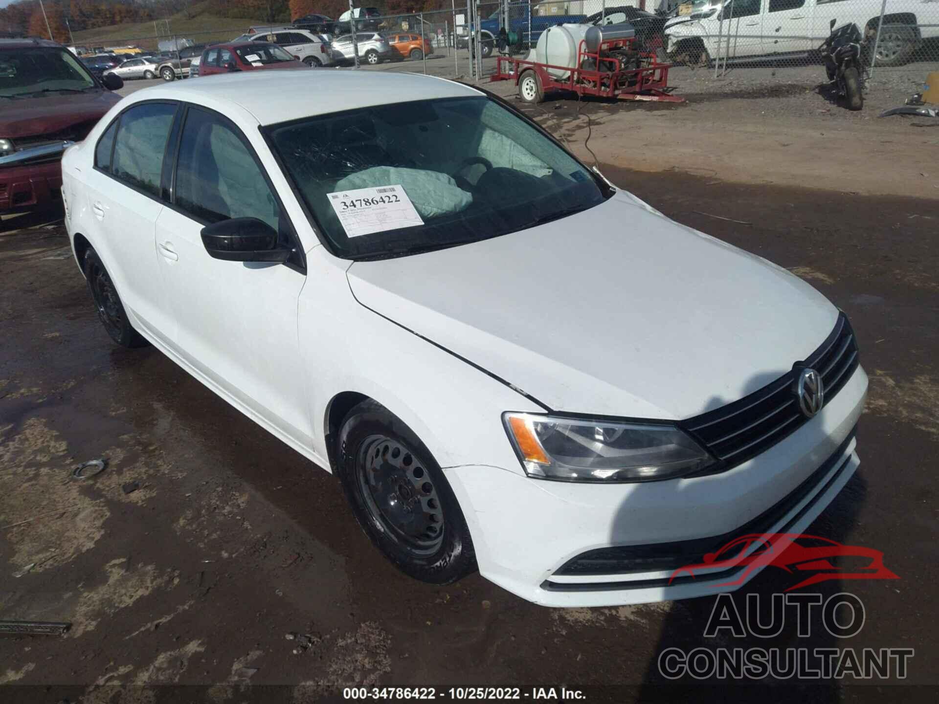 VOLKSWAGEN JETTA SEDAN 2016 - 3VW267AJ7GM271973