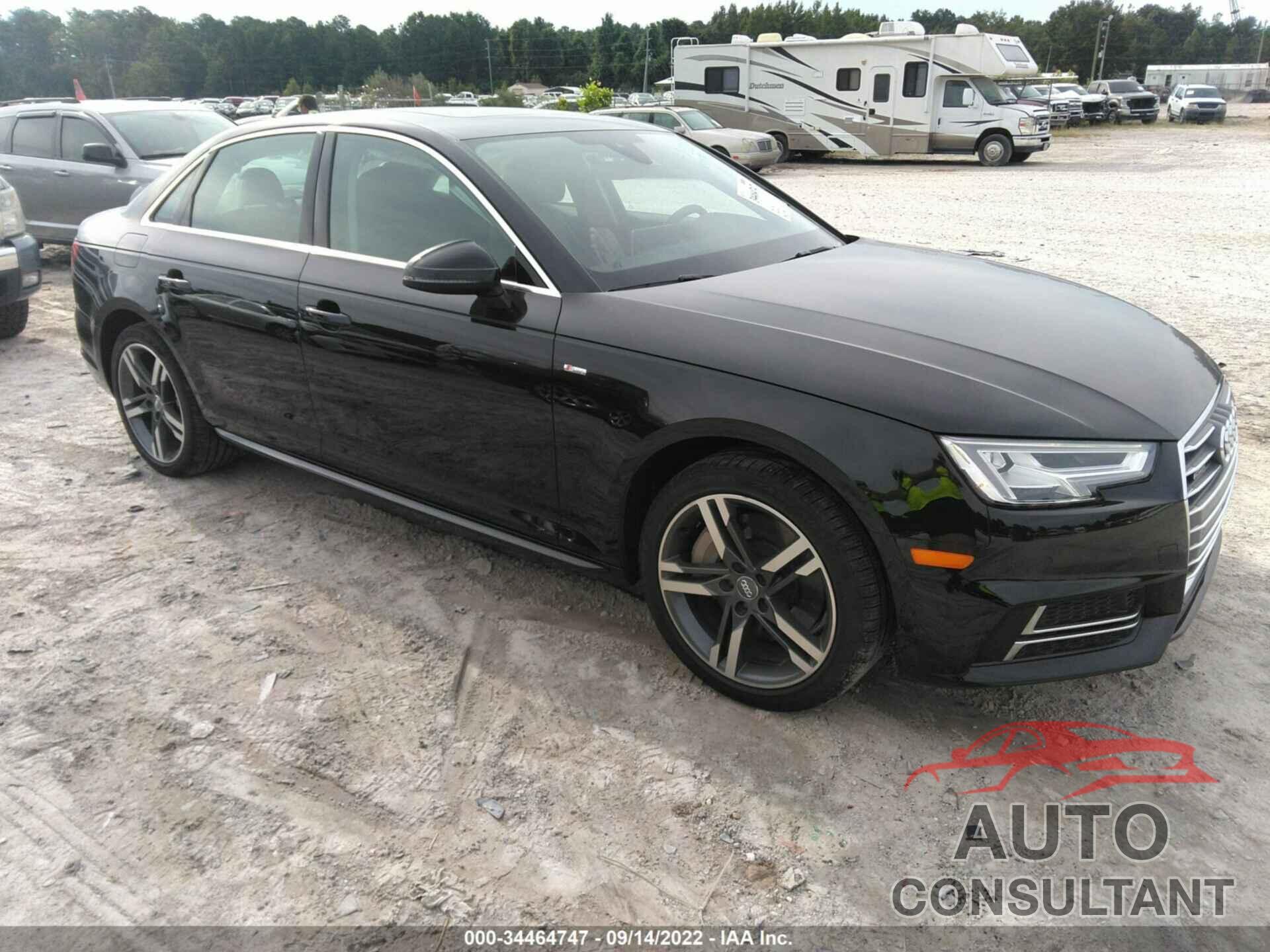 AUDI A4 2017 - WAUENAF43HN019029