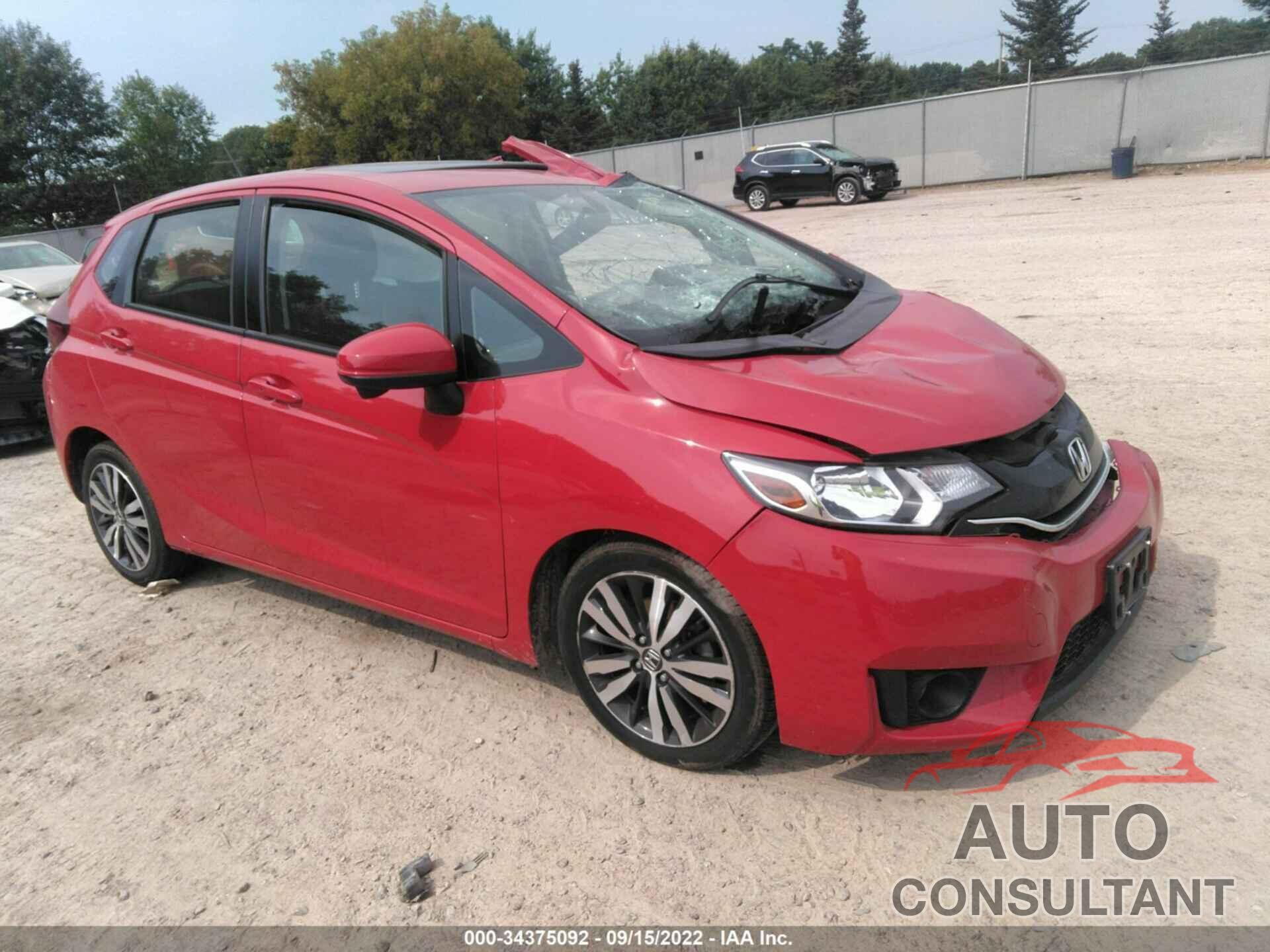 HONDA FIT 2016 - JHMGK5H70GX033068