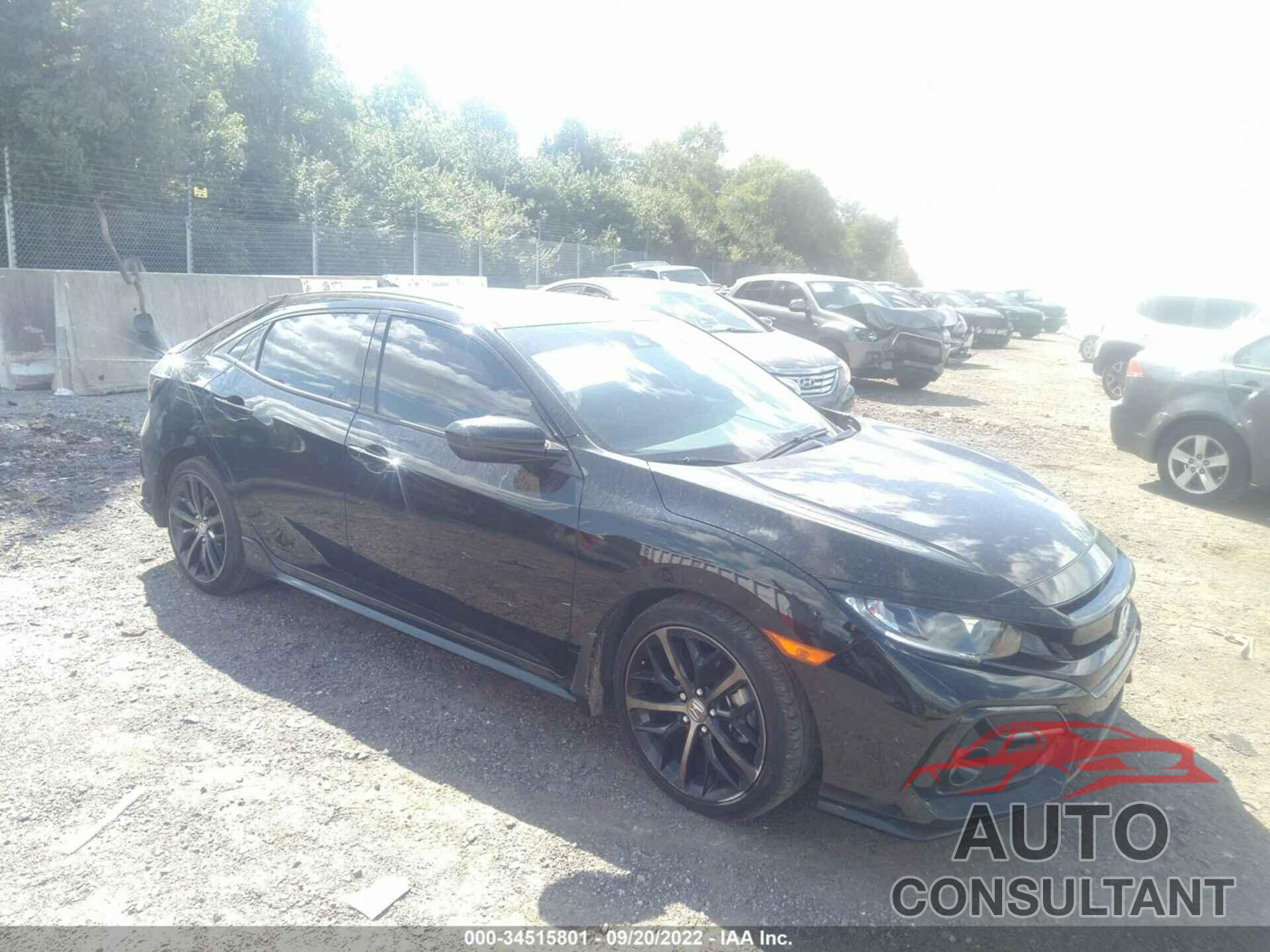 HONDA CIVIC HATCHBACK 2021 - SHHFK7H45MU407337