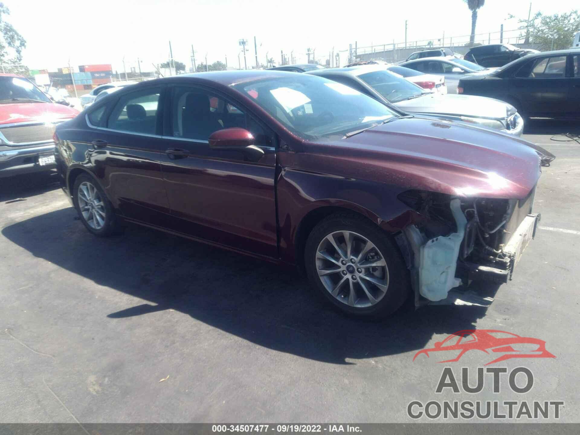 FORD FUSION 2017 - 3FA6P0HD5HR367927