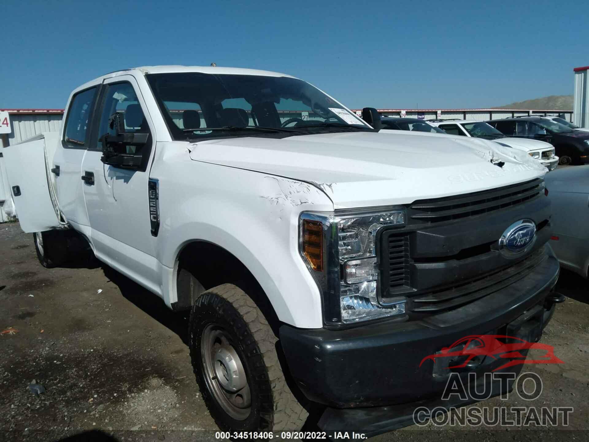 FORD SUPER DUTY F-250 SRW 2019 - 1FD7W2B61KEE89780