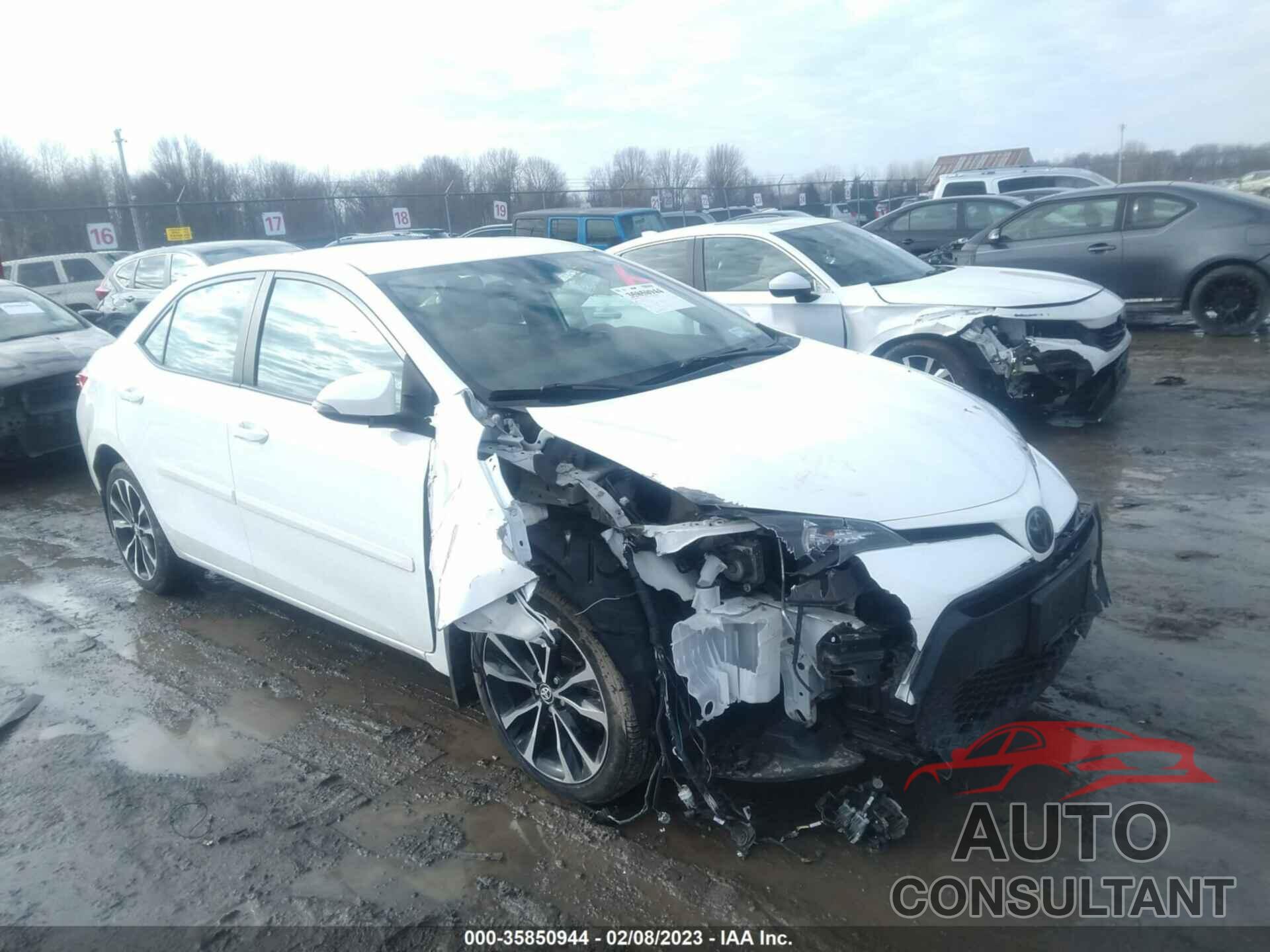 TOYOTA COROLLA 2017 - 2T1BURHE4HC861894