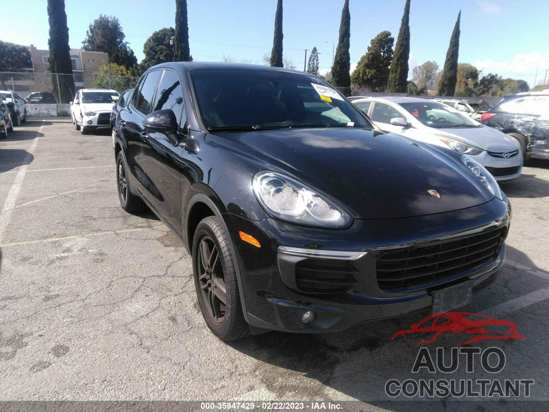 PORSCHE CAYENNE 2016 - WP1AA2A27GKA36357