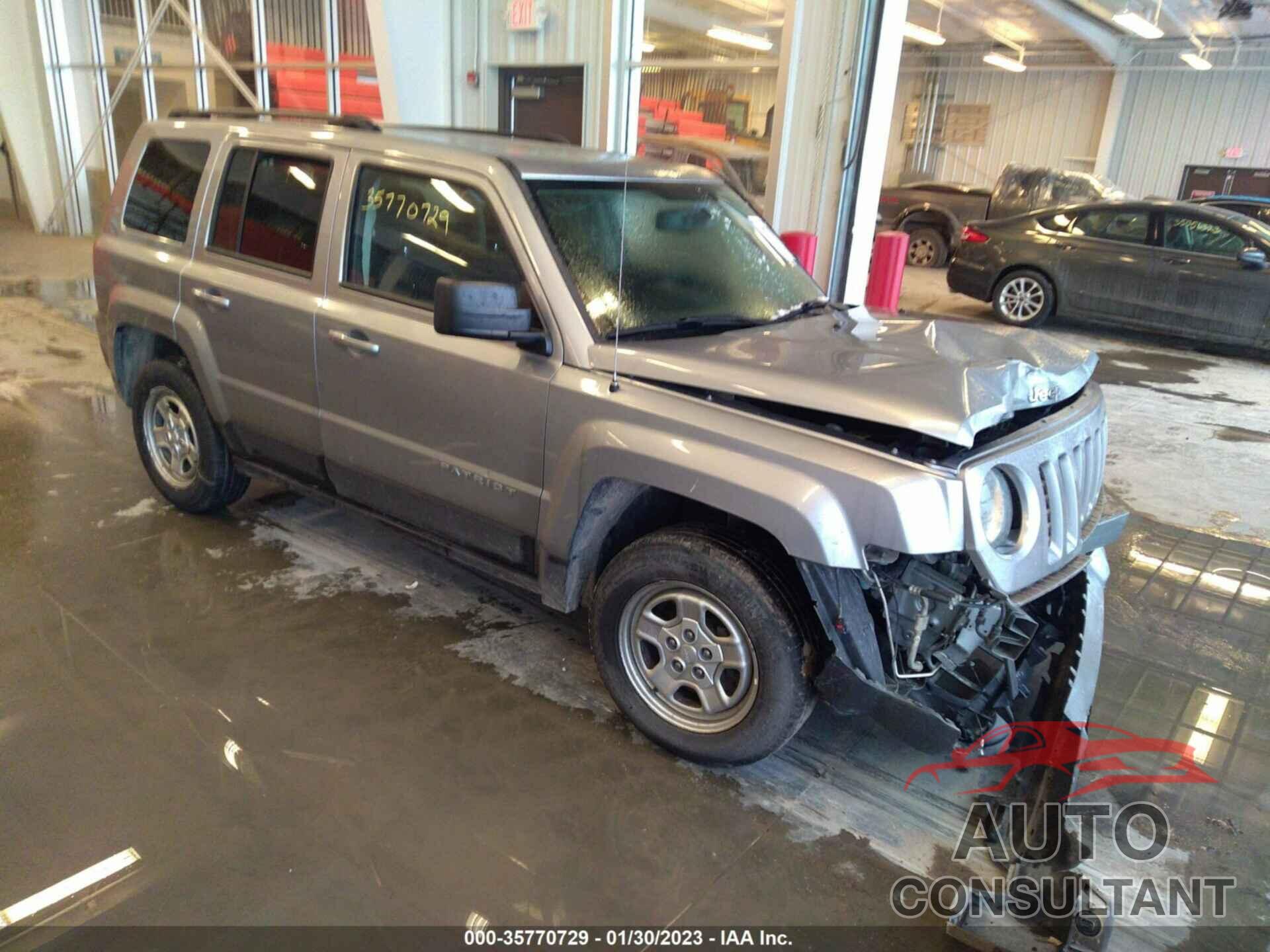 JEEP PATRIOT 2017 - 1C4NJRBBXHD137991