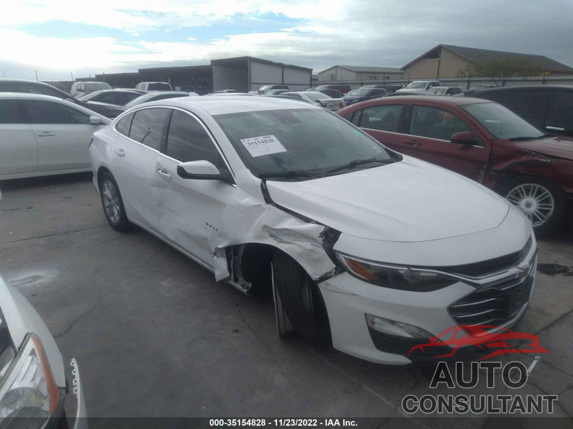 CHEVROLET MALIBU 2020 - 1G1ZD5STXLF009492
