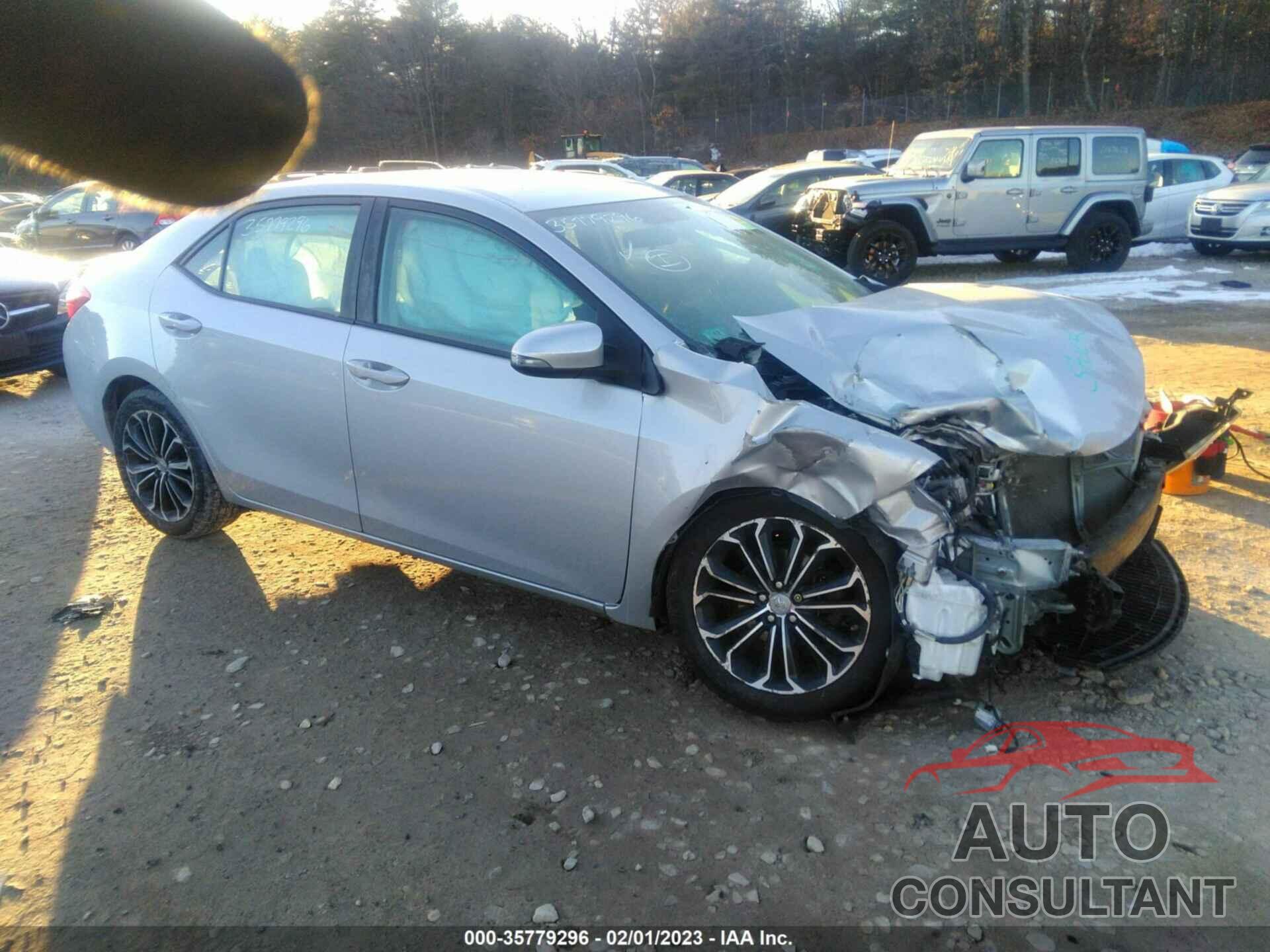 TOYOTA COROLLA 2016 - 2T1BURHE5GC689406