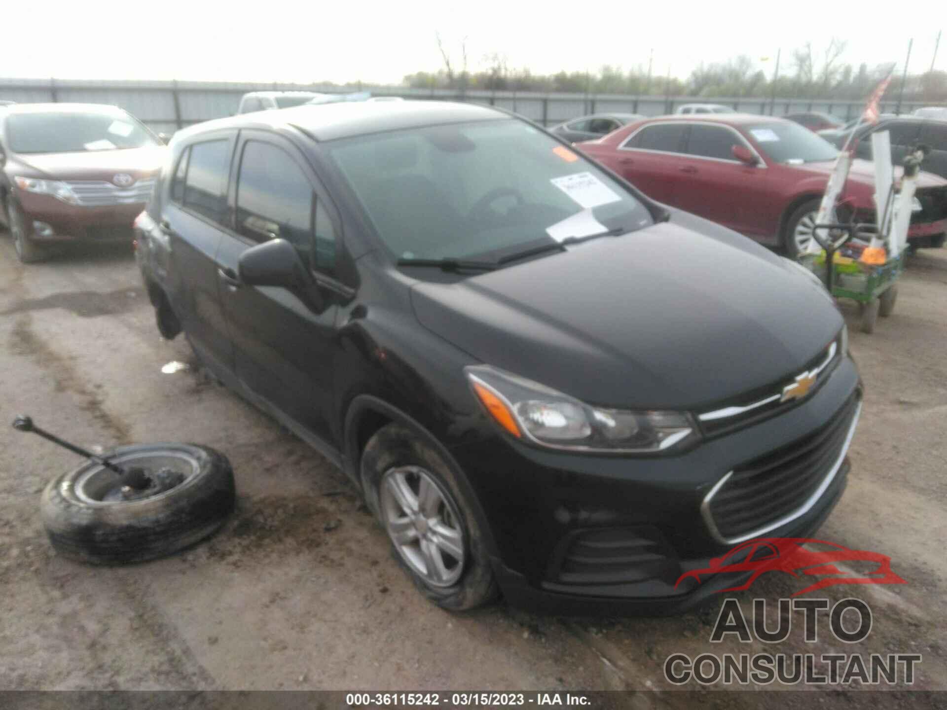 CHEVROLET TRAX 2017 - 3GNCJNSB0HL270681