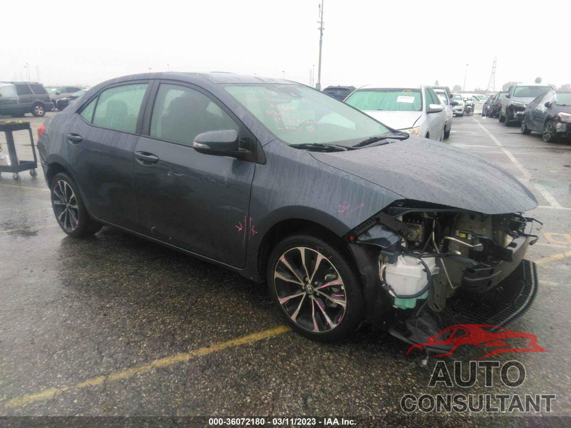 TOYOTA COROLLA 2017 - 5YFBURHEXHP716133