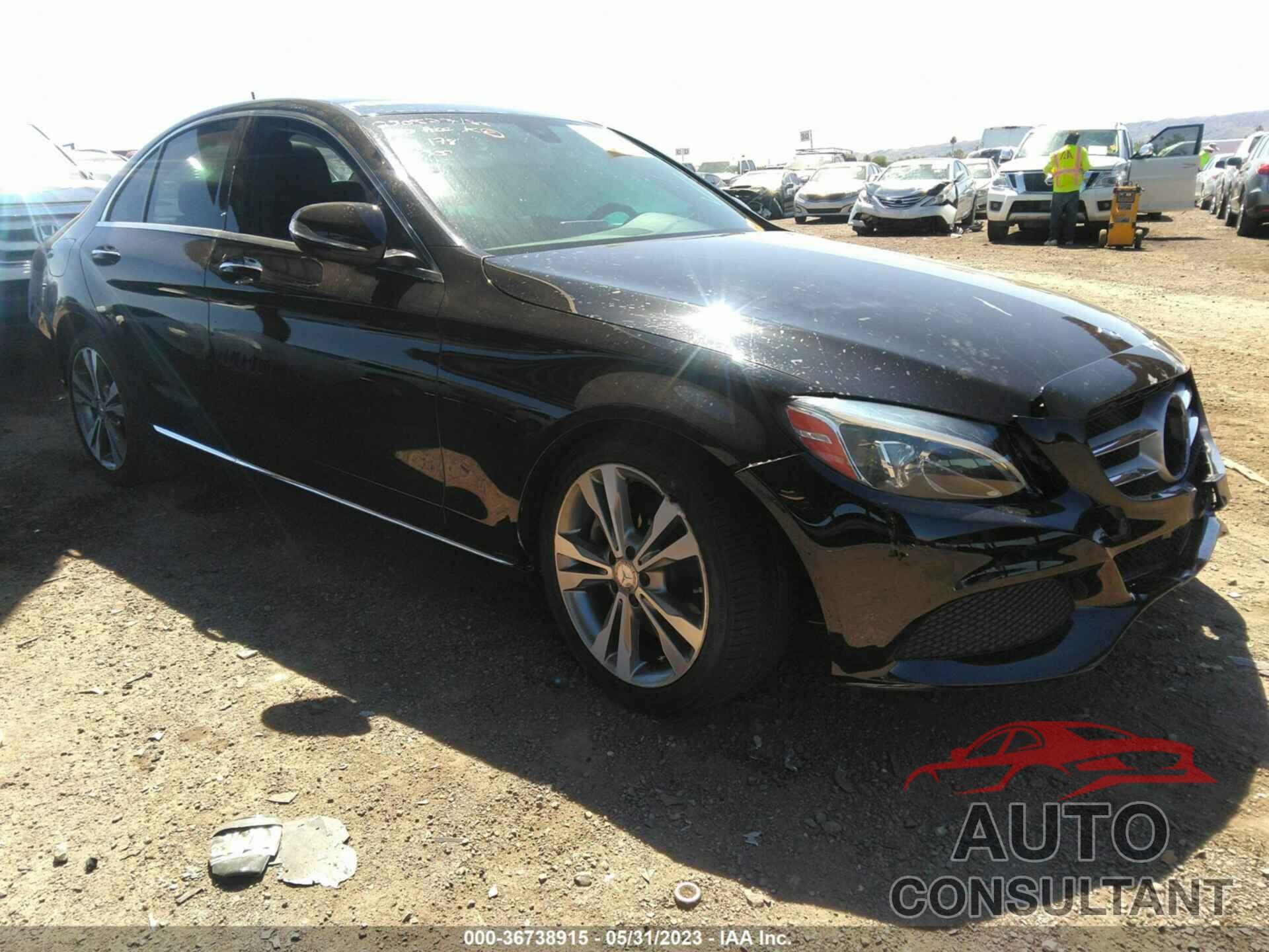 MERCEDES-BENZ C-CLASS 2015 - 55SWF4KB5FU023135
