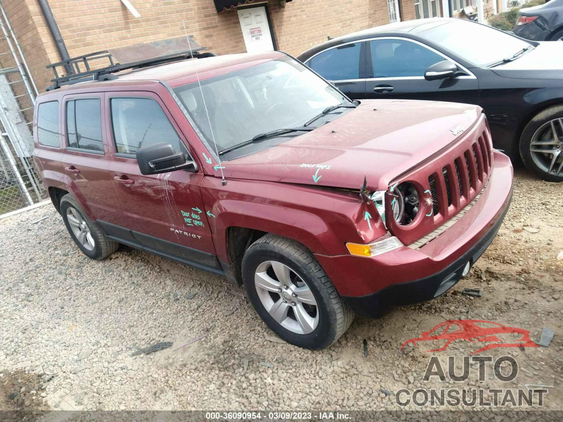 JEEP PATRIOT 2015 - 1C4NJPFA0FD296781