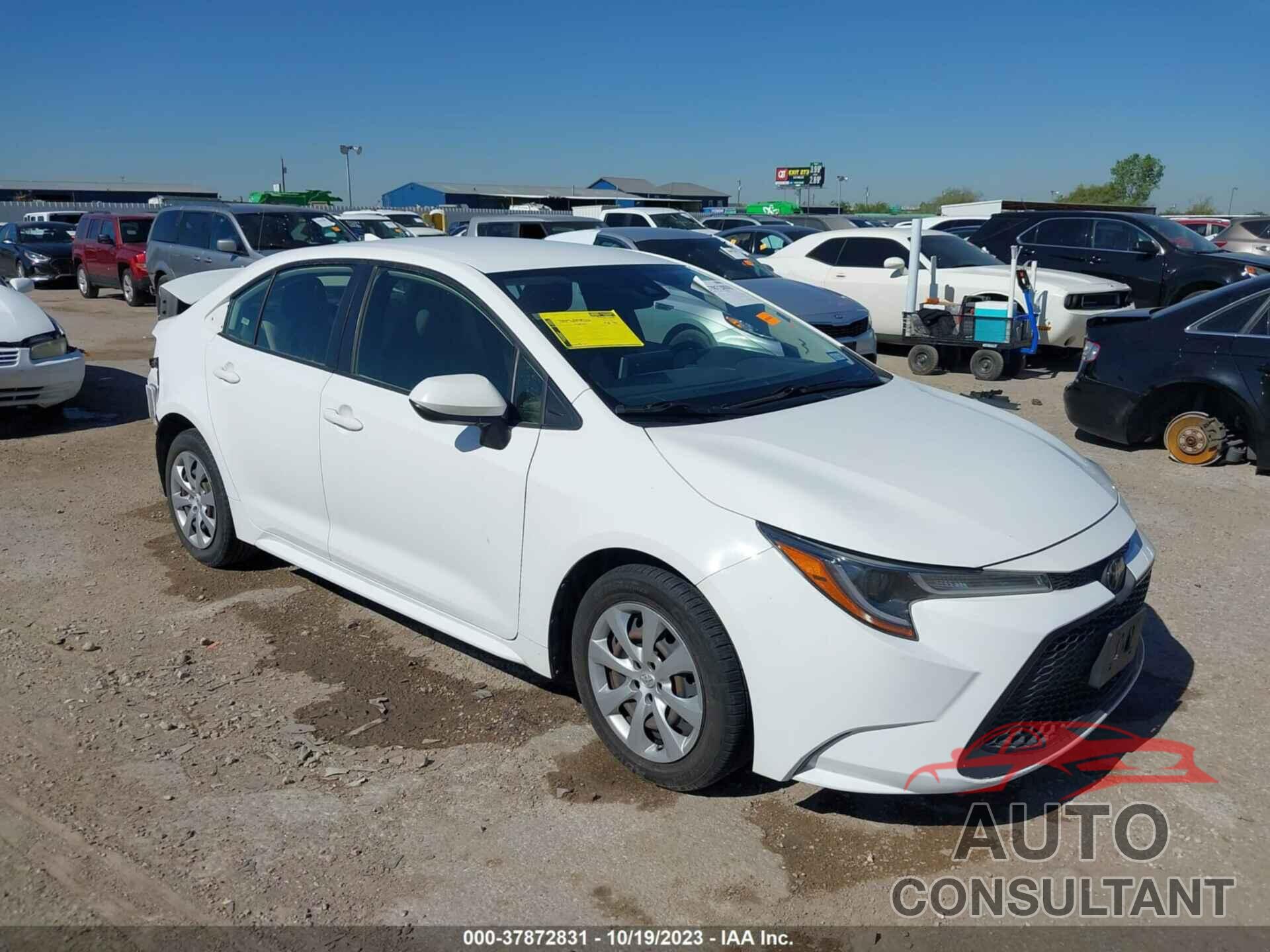 TOYOTA COROLLA 2020 - JTDEPRAE7LJ023418