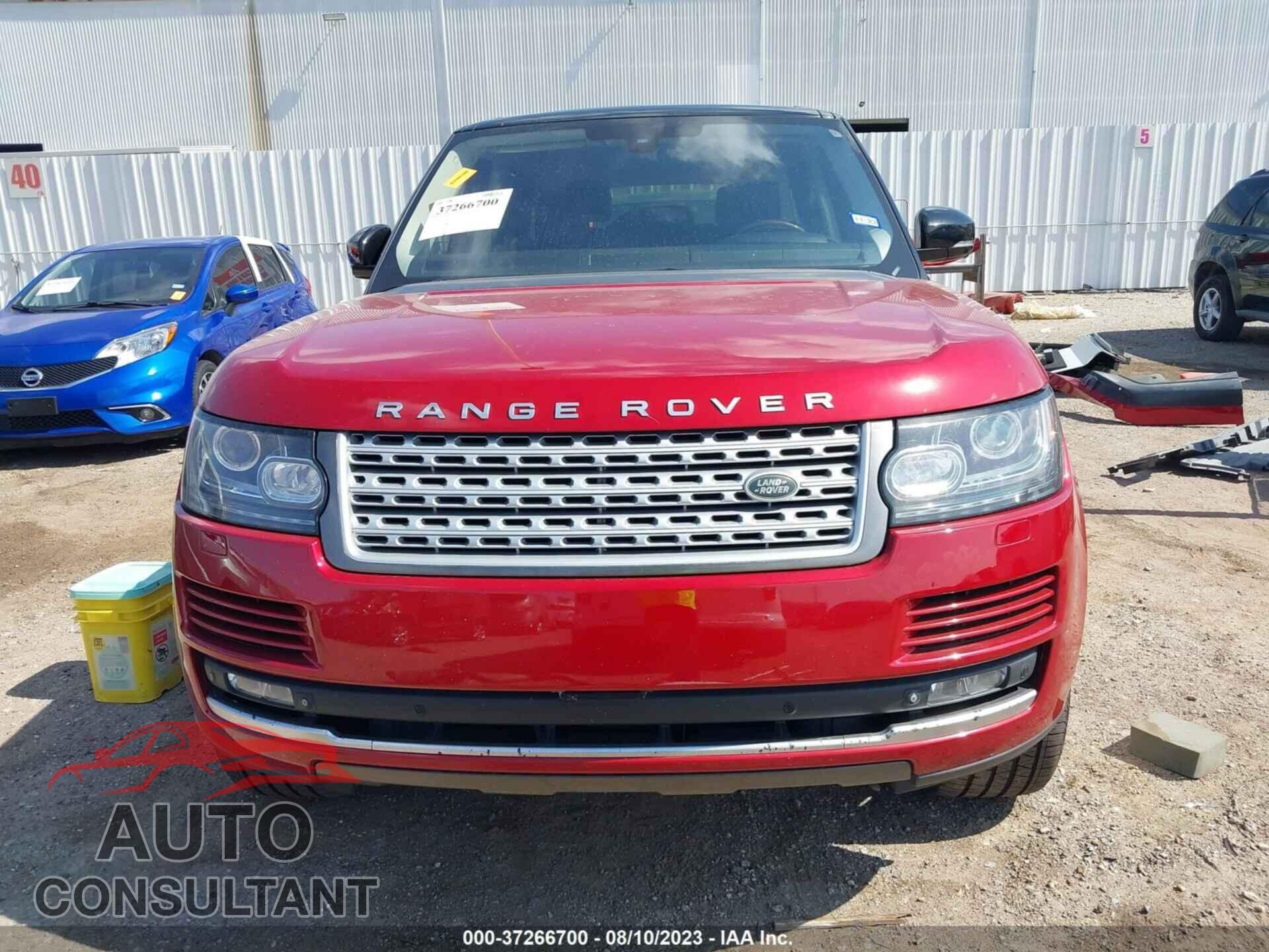 LAND ROVER RANGE ROVER 2015 - SALGS3TFXFA239559
