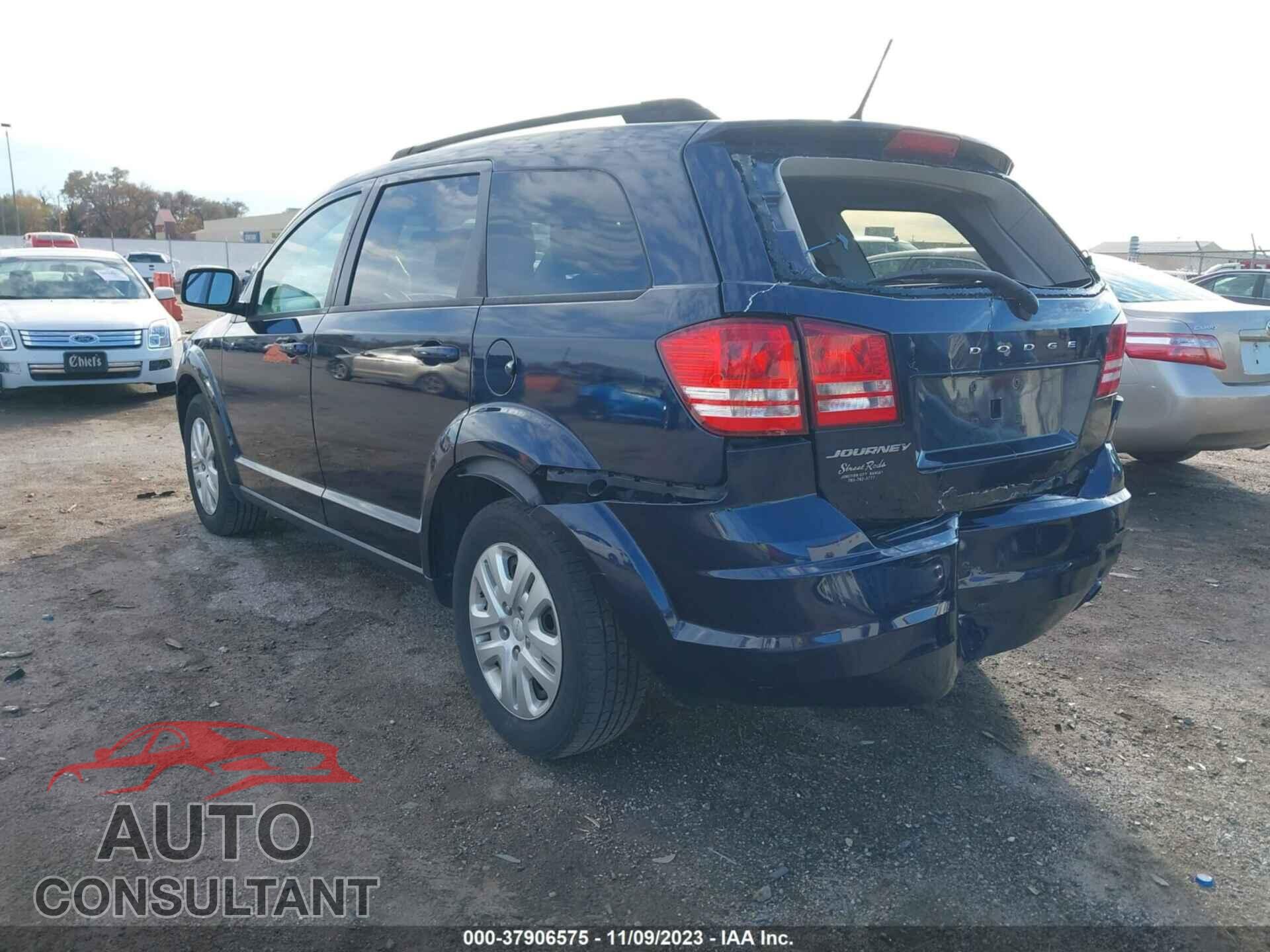 DODGE JOURNEY 2017 - 3C4PDCAB5HT539328