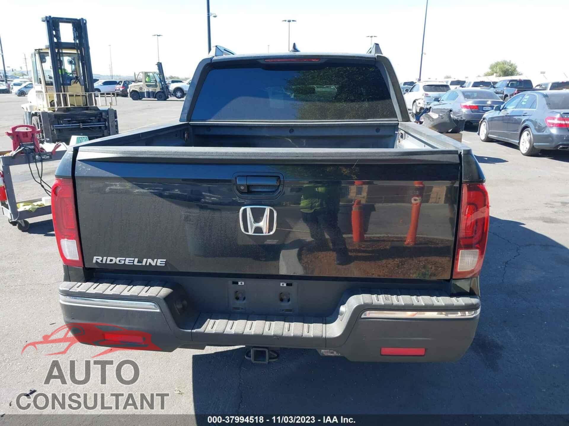 HONDA RIDGELINE 2017 - 5FPYK2F61HB002204