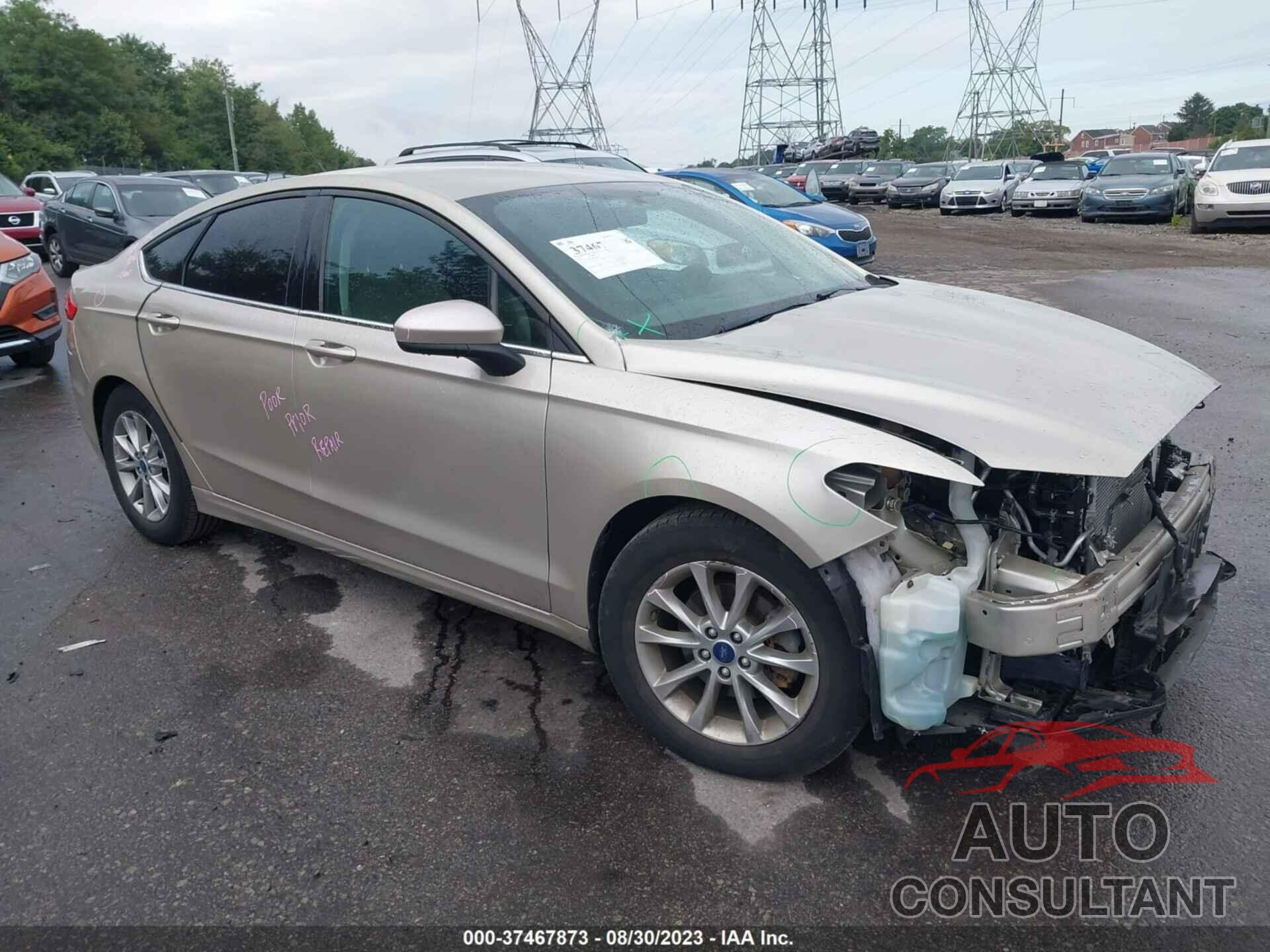 FORD FUSION 2017 - 3FA6P0H74HR235364