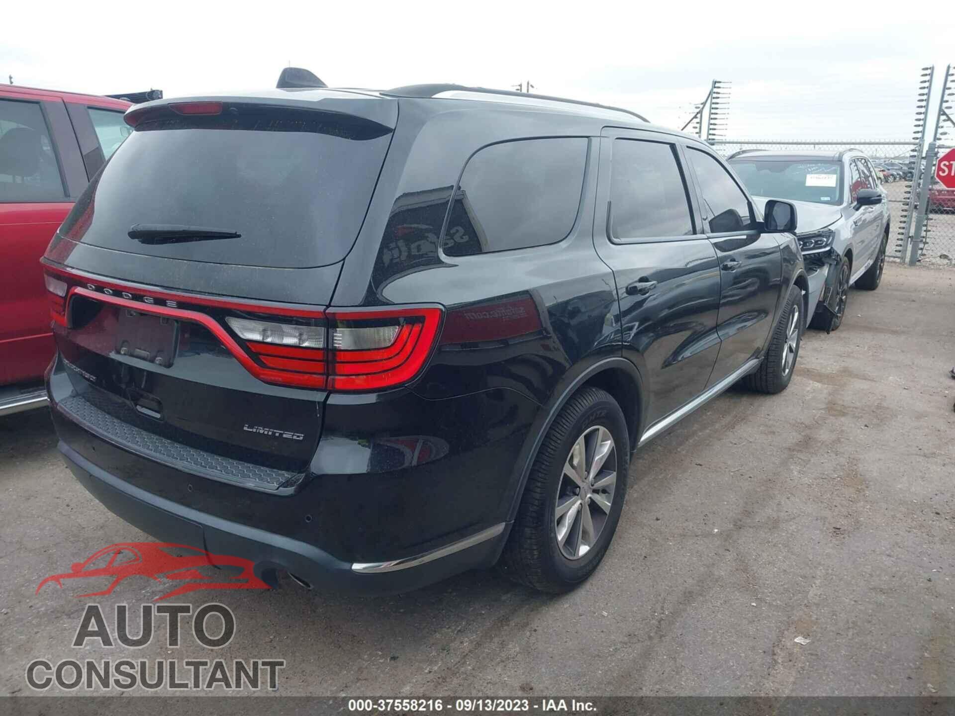 DODGE DURANGO 2016 - 1C4RDHDGXGC301160