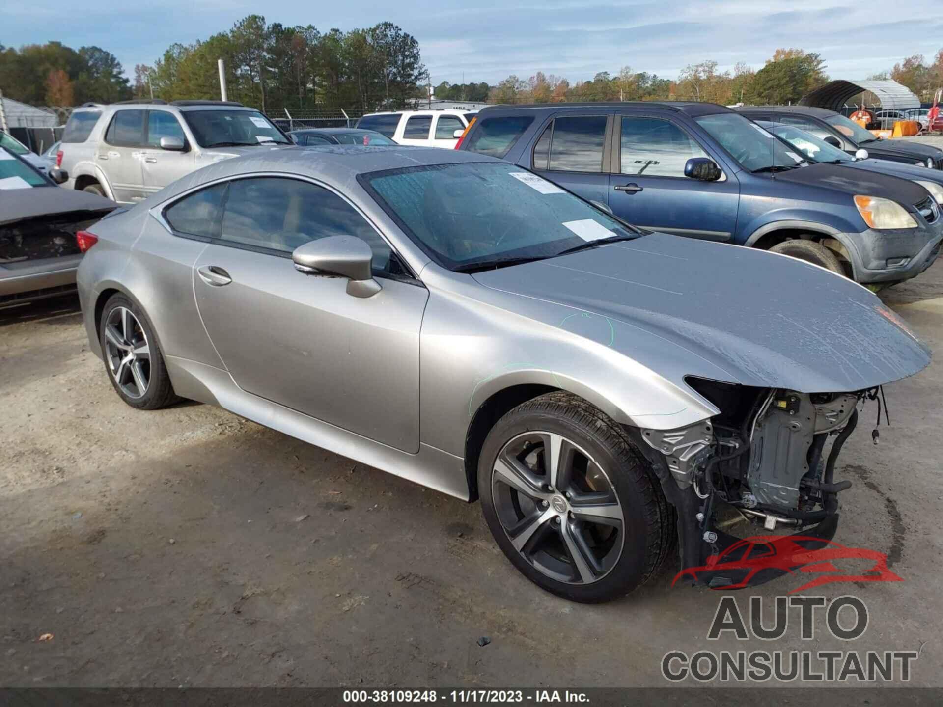 LEXUS RC 200T 2017 - JTHHA5BC9H5006848