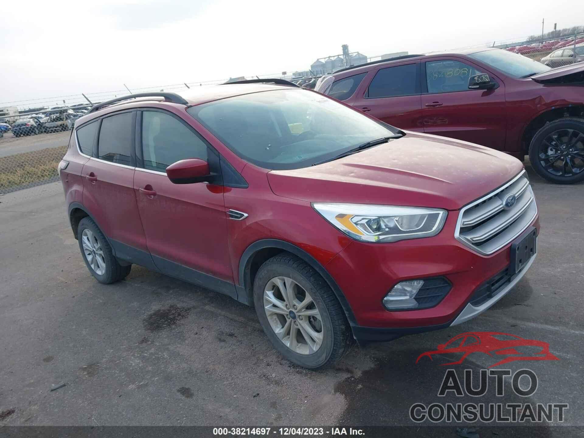 FORD ESCAPE 2017 - 1FMCU9GD7HUF08061