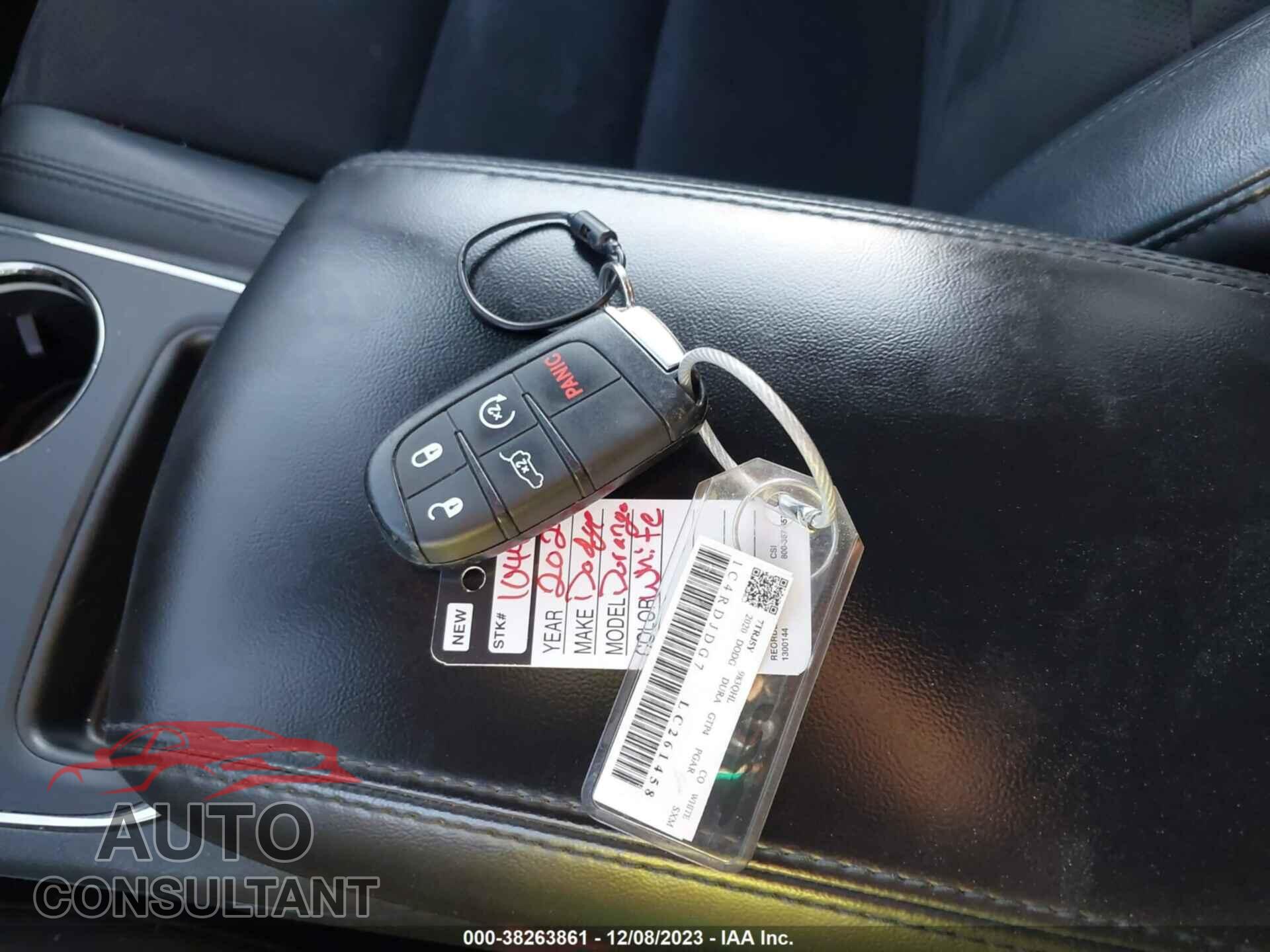DODGE DURANGO 2020 - 1C4RDJDG7LC261458