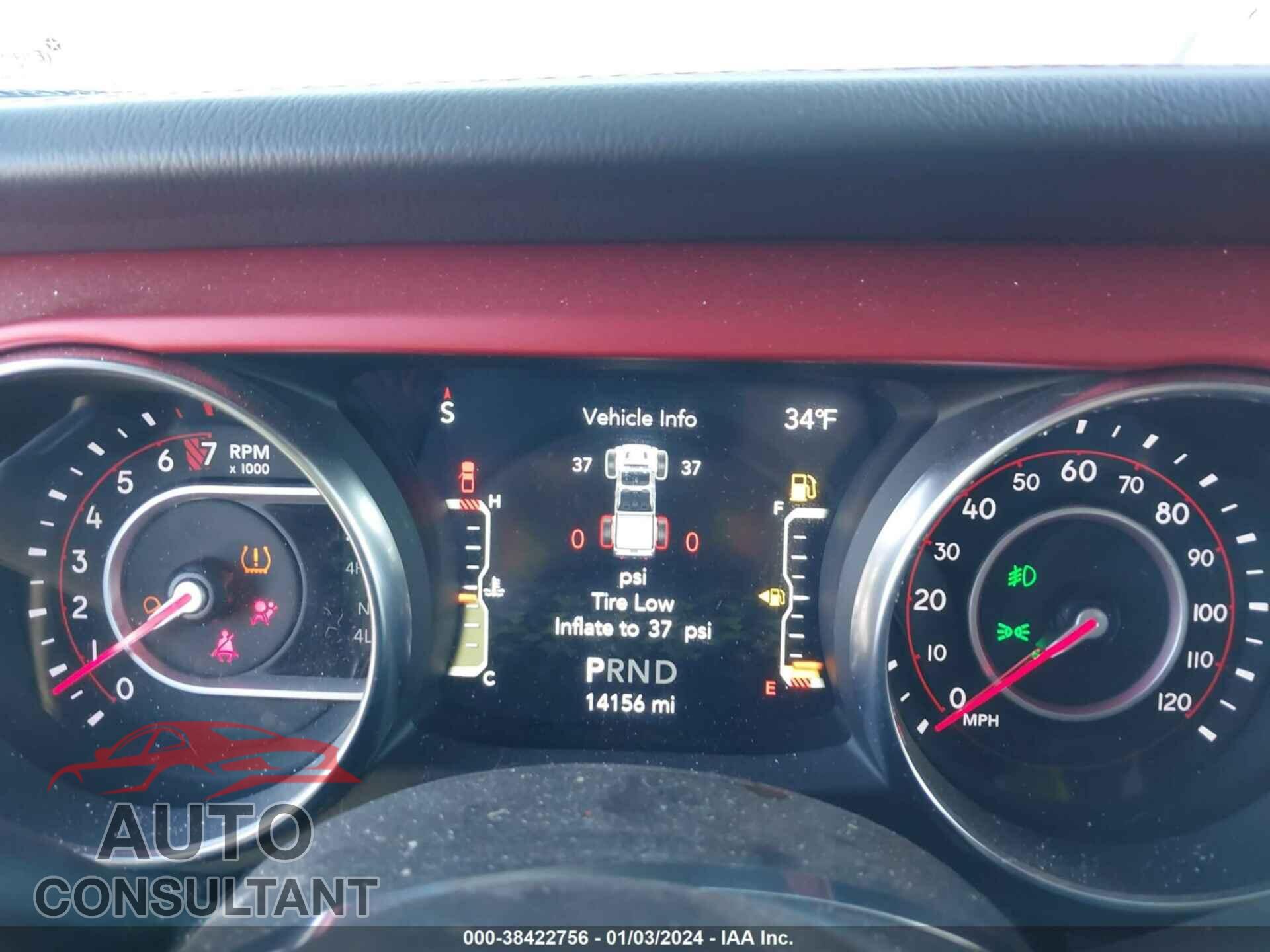 JEEP GLADIATOR 2021 - 1C6JJTBGXML521896