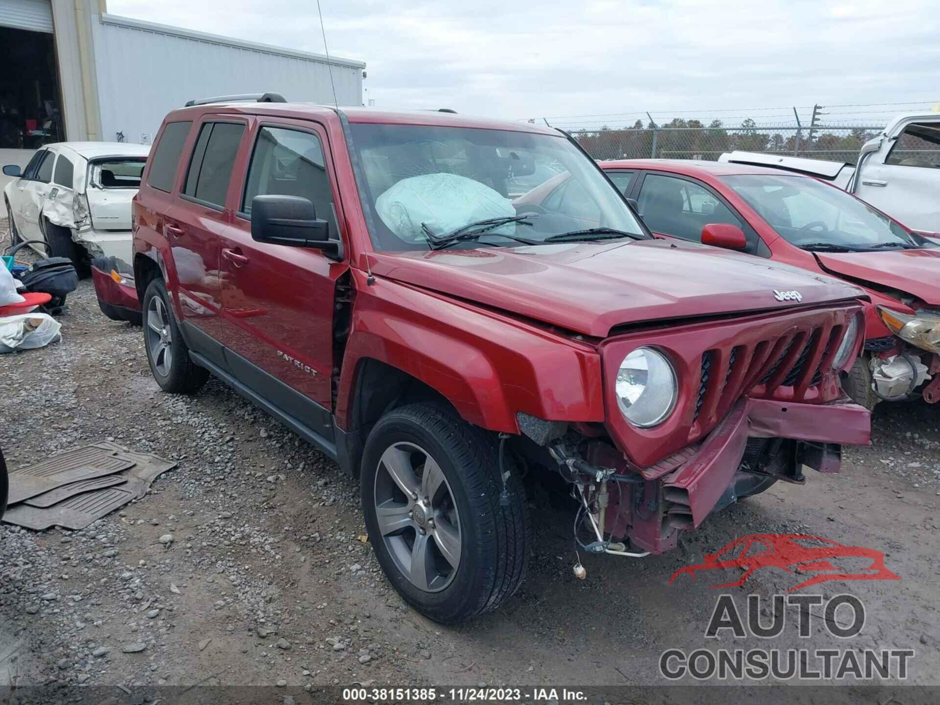 JEEP PATRIOT 2016 - 1C4NJRFBXGD580425