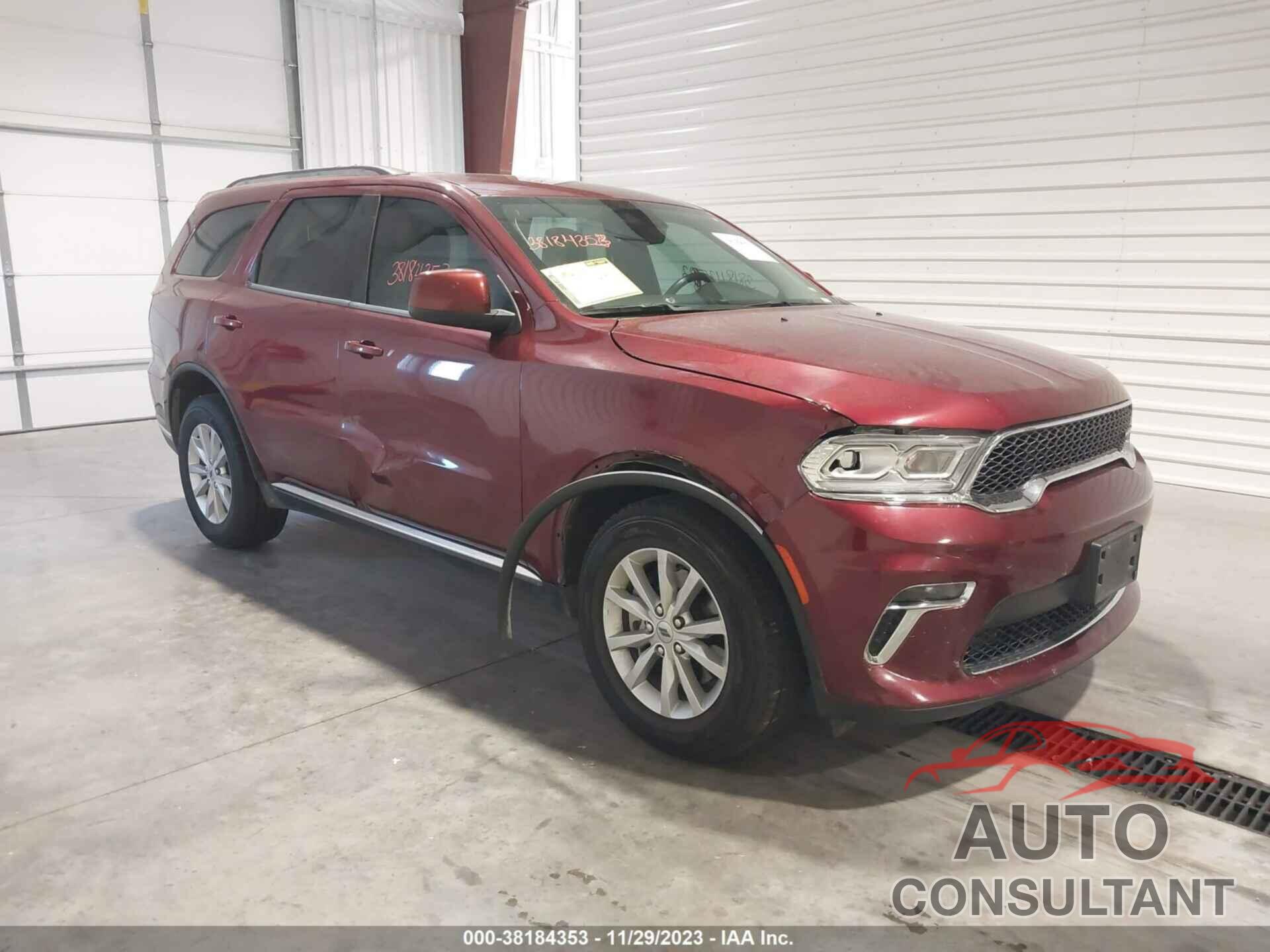 DODGE DURANGO 2021 - 1C4RDJAG1MC865786