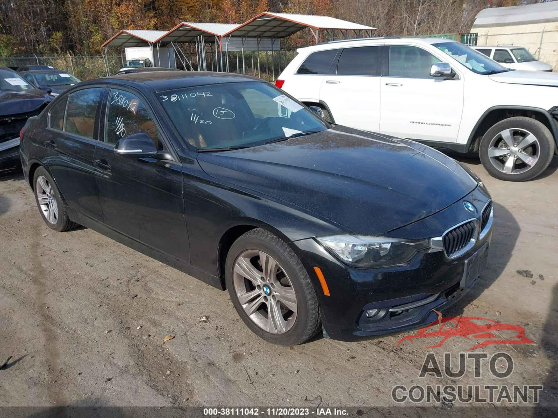 BMW 328I 2016 - WBA8E3G5XGNT78408