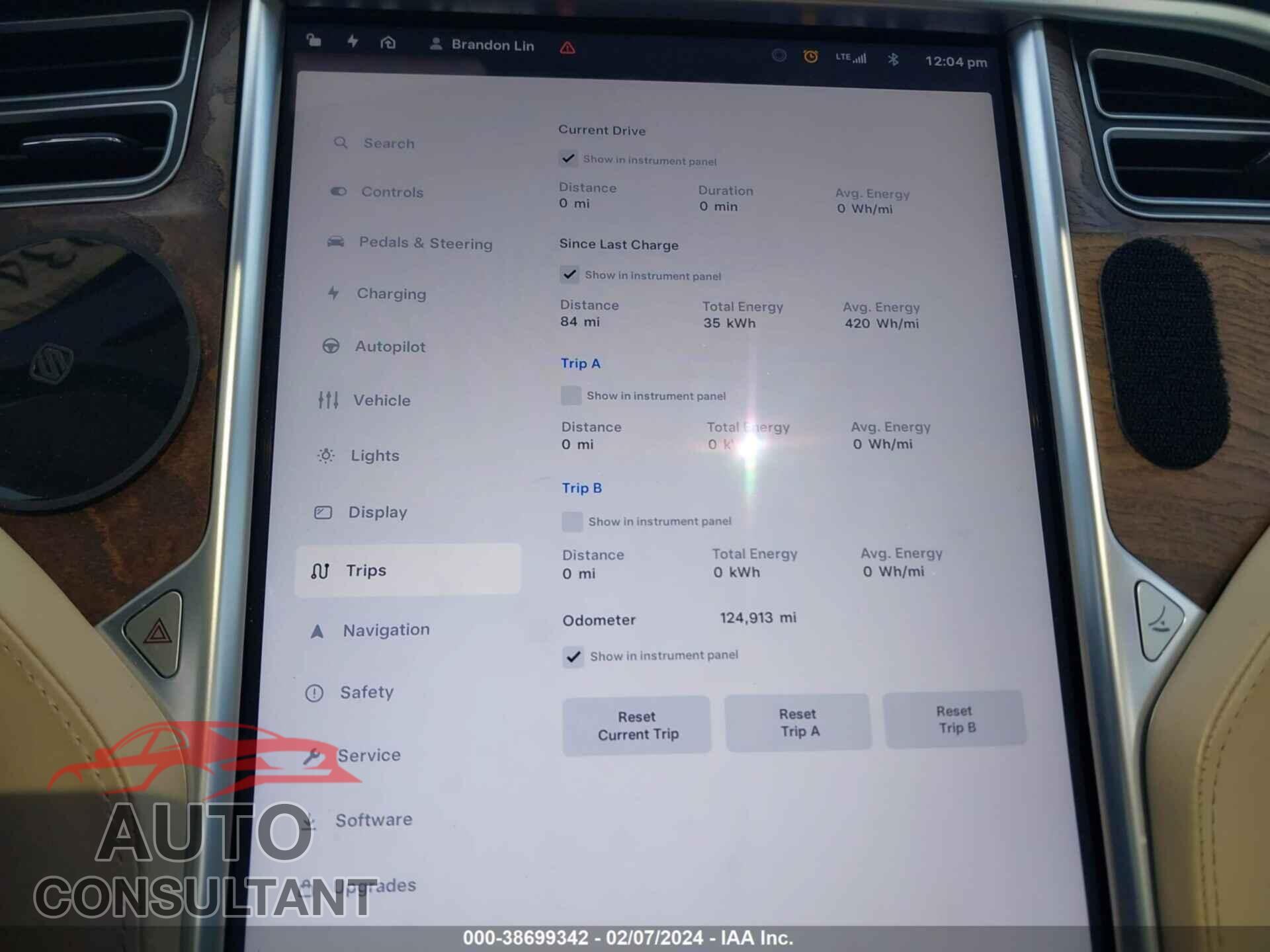 TESLA MODEL S 2016 - 5YJSA1E29GF167961