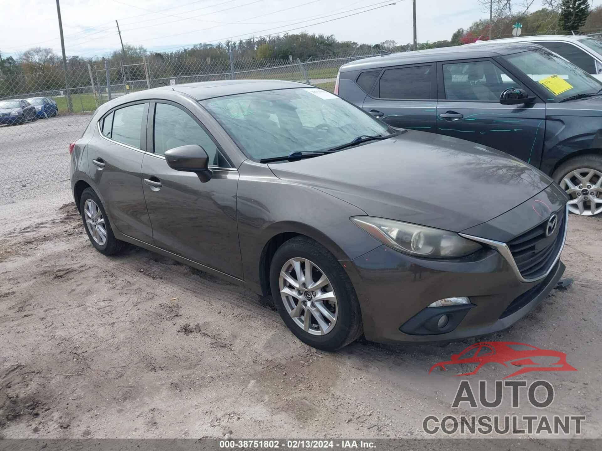 MAZDA MAZDA3 2016 - JM1BM1L78G1329335