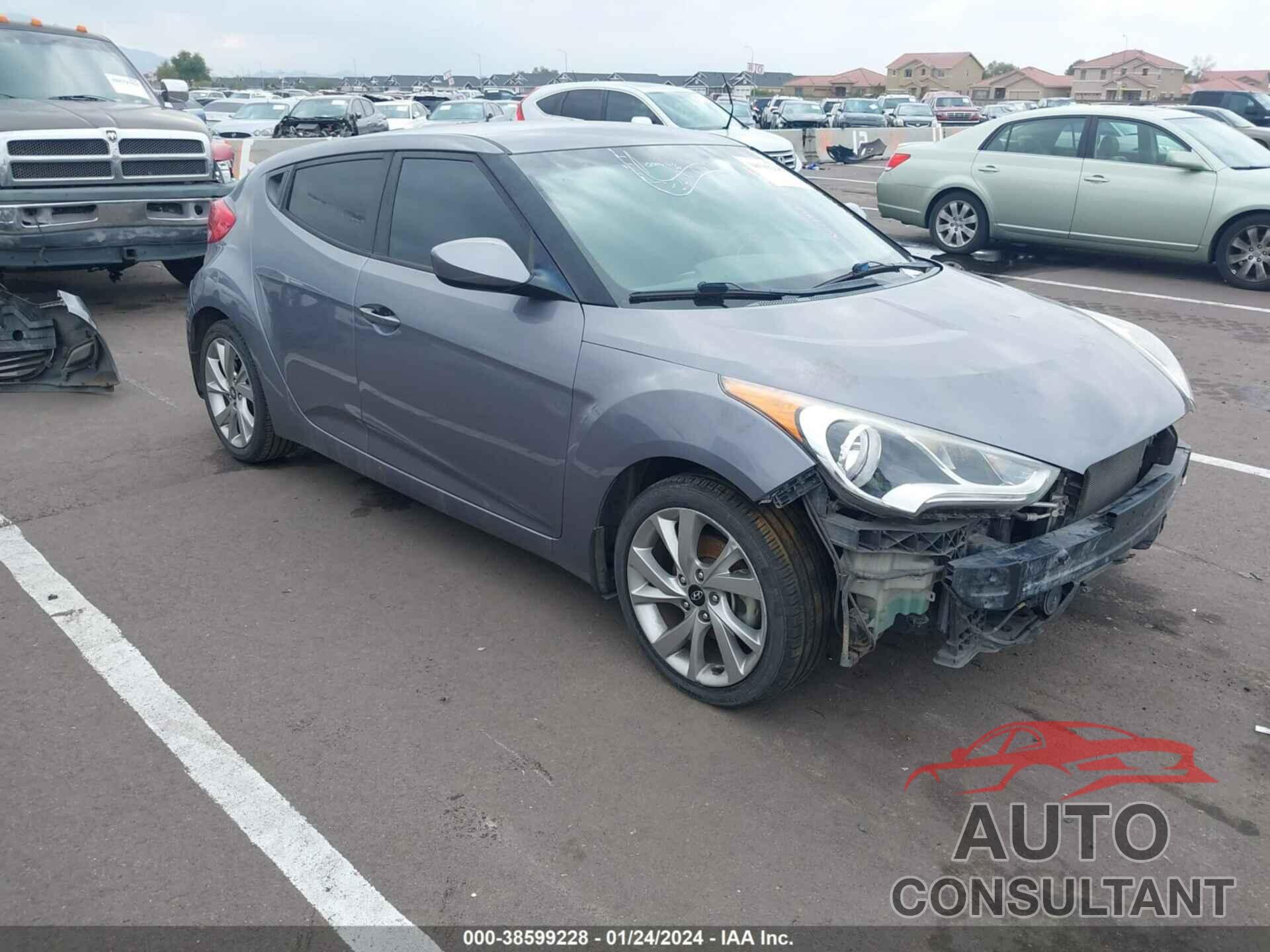 HYUNDAI VELOSTER 2016 - KMHTC6AD3GU291455