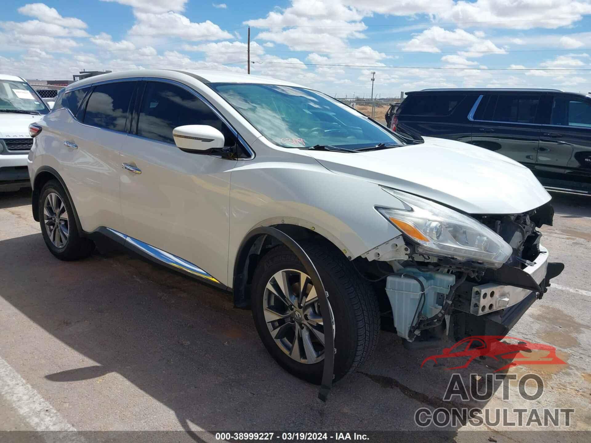 NISSAN MURANO 2017 - 5N1AZ2MGXHN149877