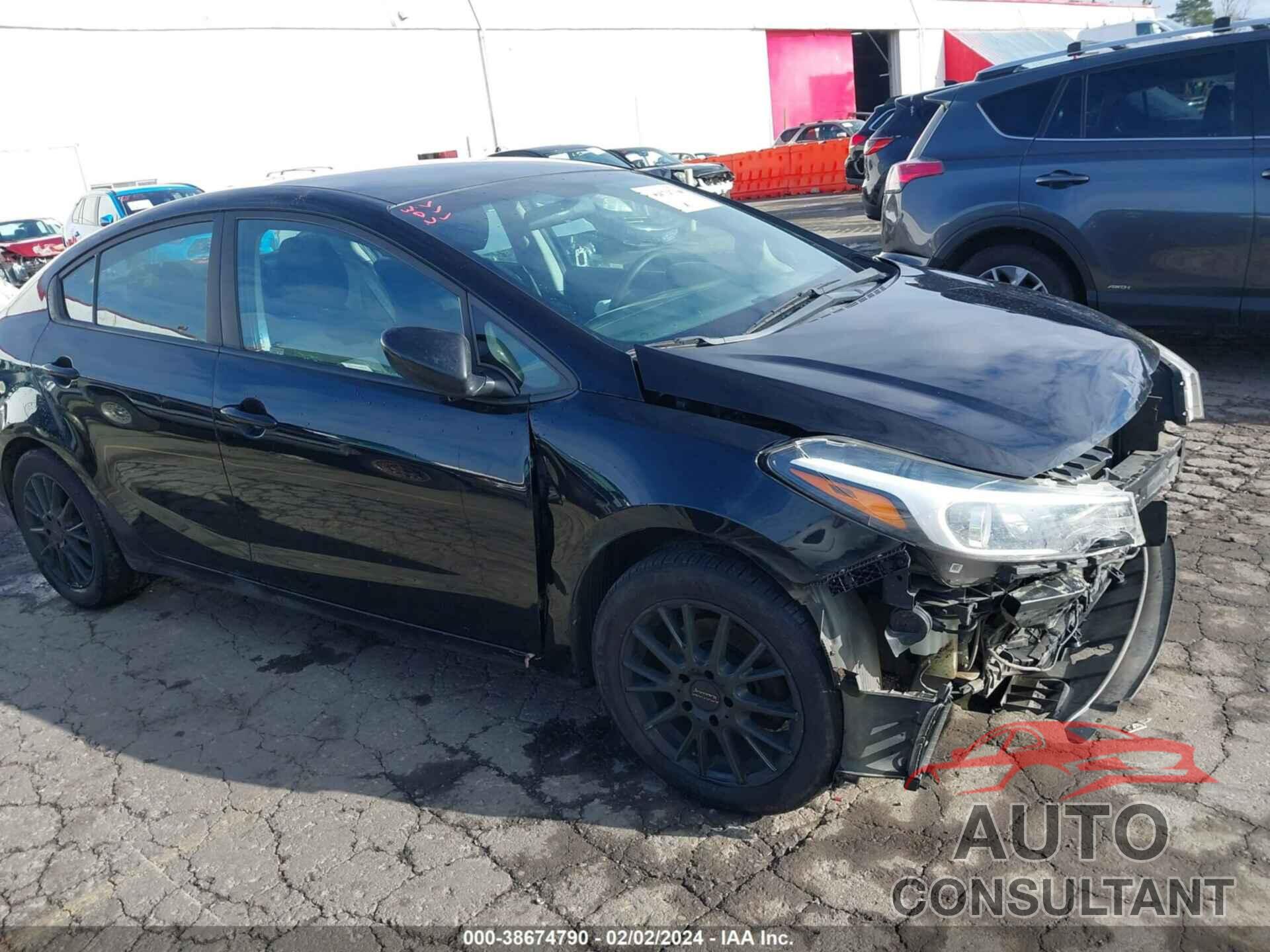 KIA FORTE 2017 - 3KPFK4A77HE031420