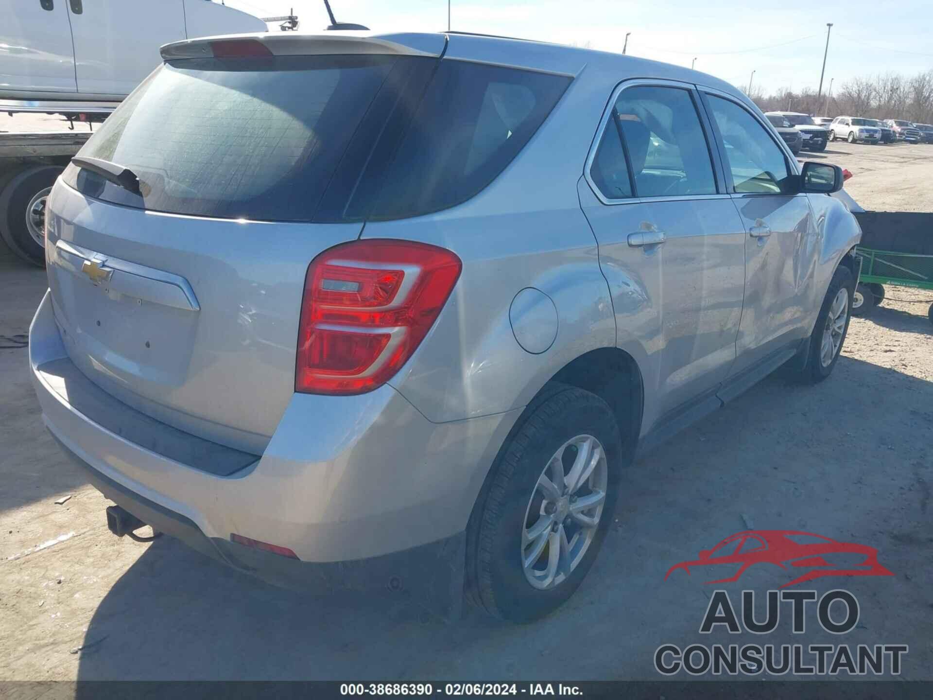 CHEVROLET EQUINOX 2017 - 2GNFLEEK8H6153633