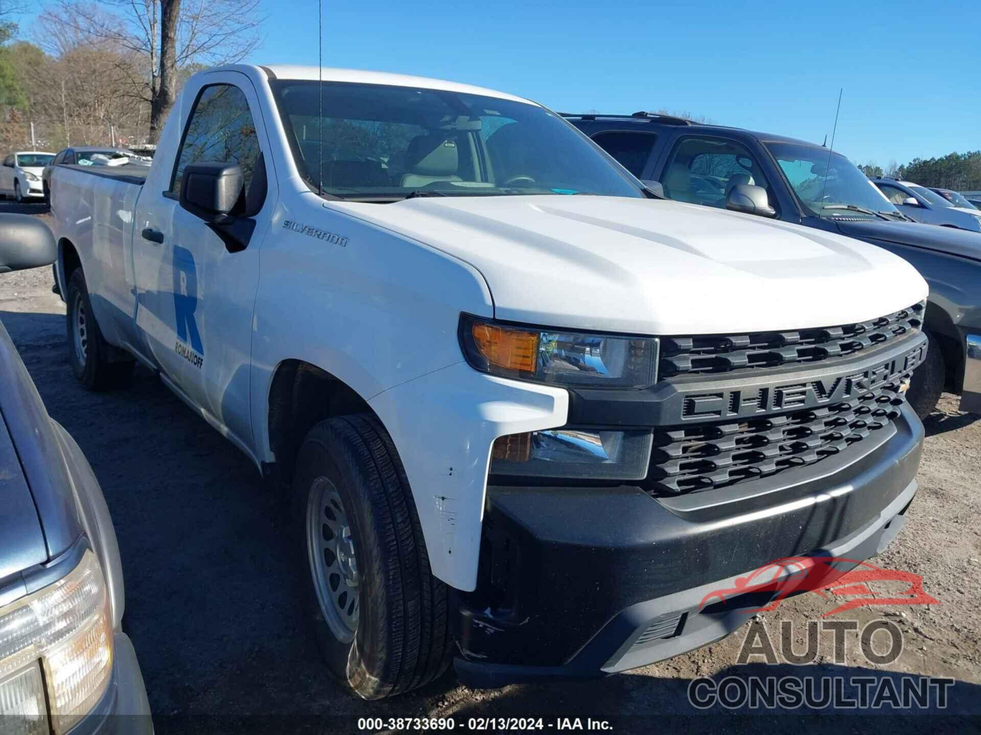 CHEVROLET SILVERADO 1500 2019 - 3GCNWAEH7KG168662