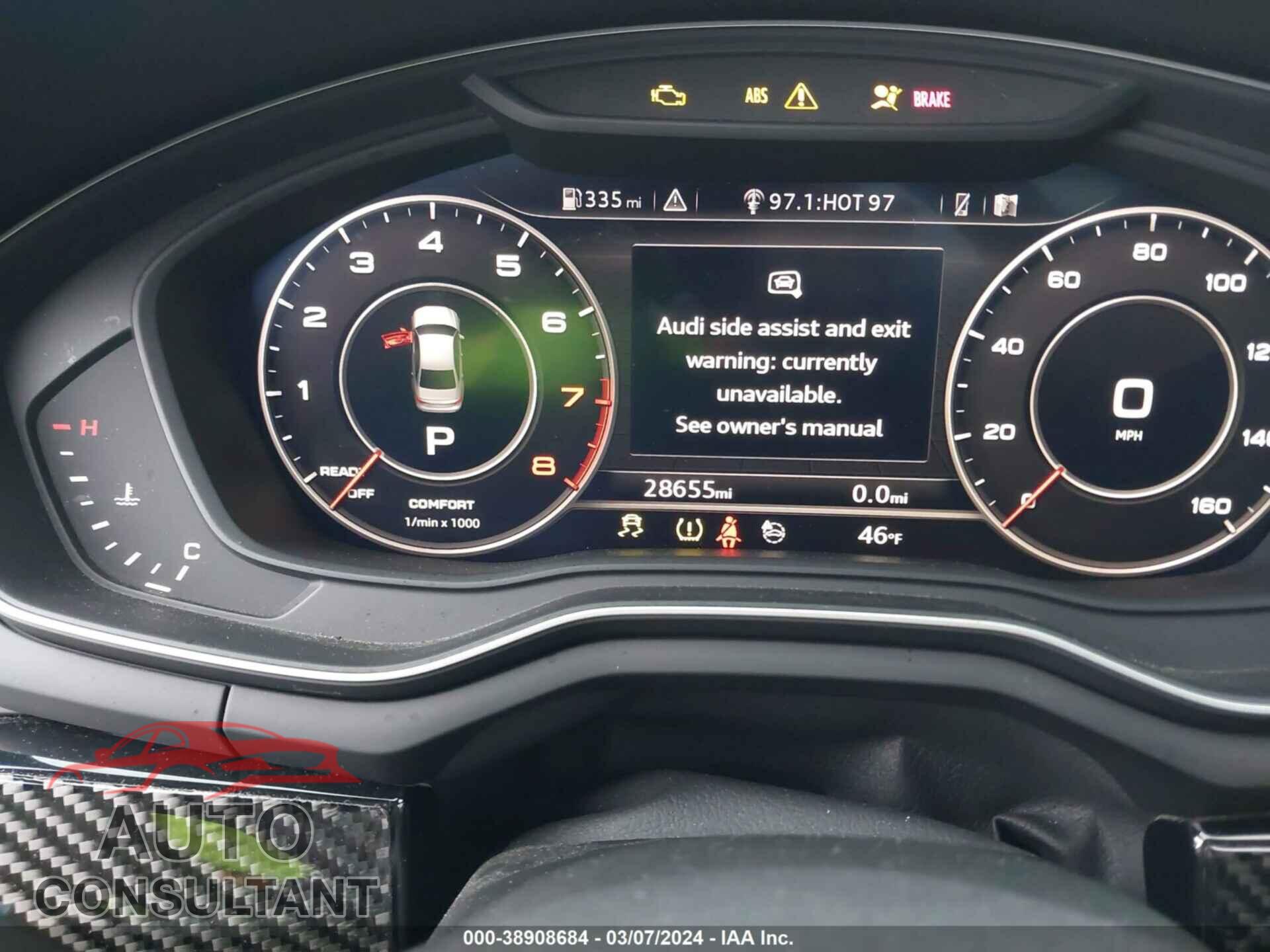 AUDI A4 2019 - WAUENAF40KN005368