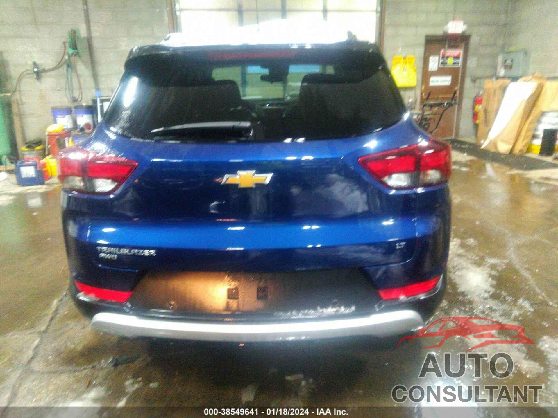 CHEVROLET TRAILBLAZER 2022 - KL79MRSLXNB144946