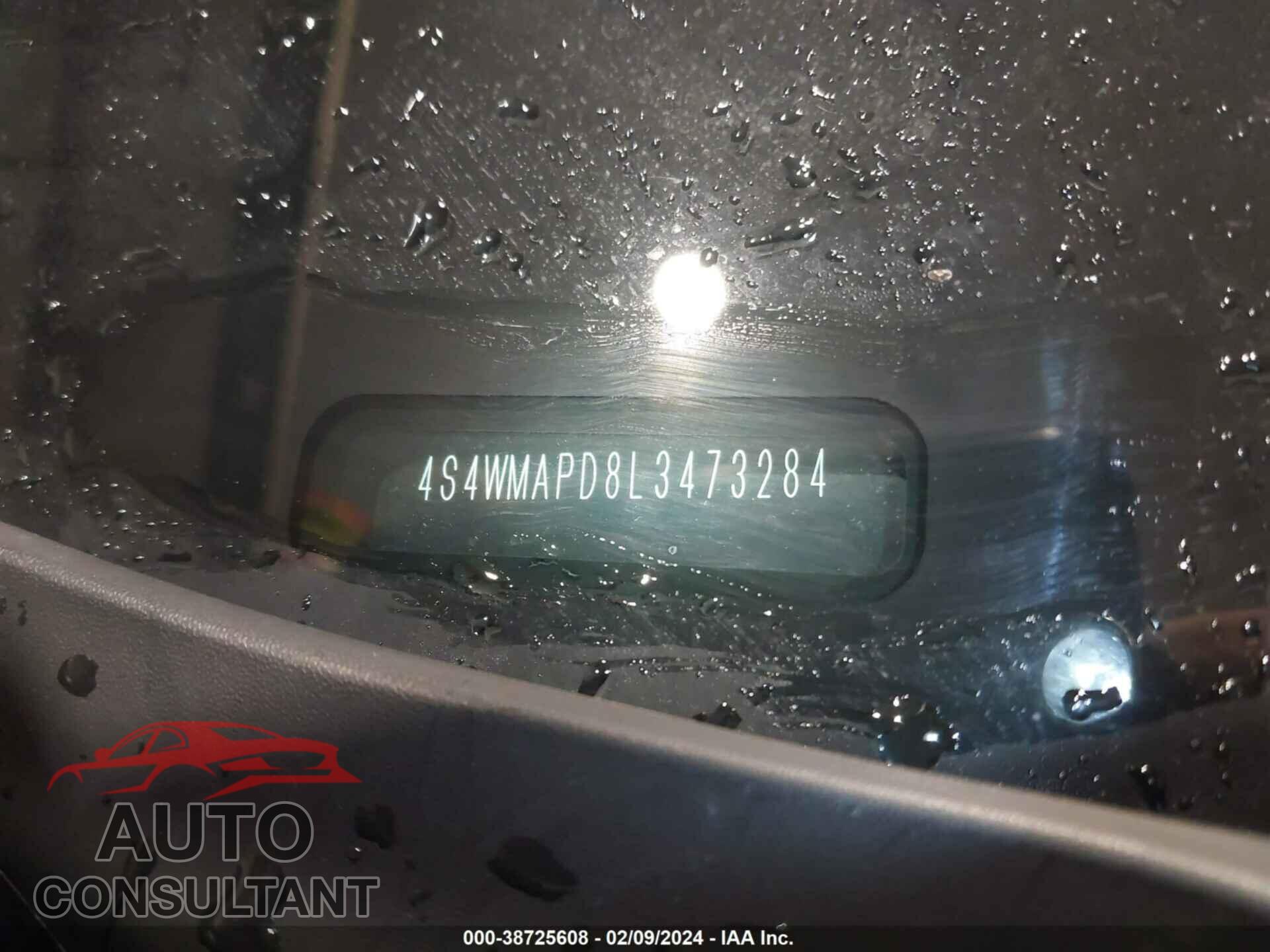 SUBARU ASCENT 2020 - 4S4WMAPD8L3473284