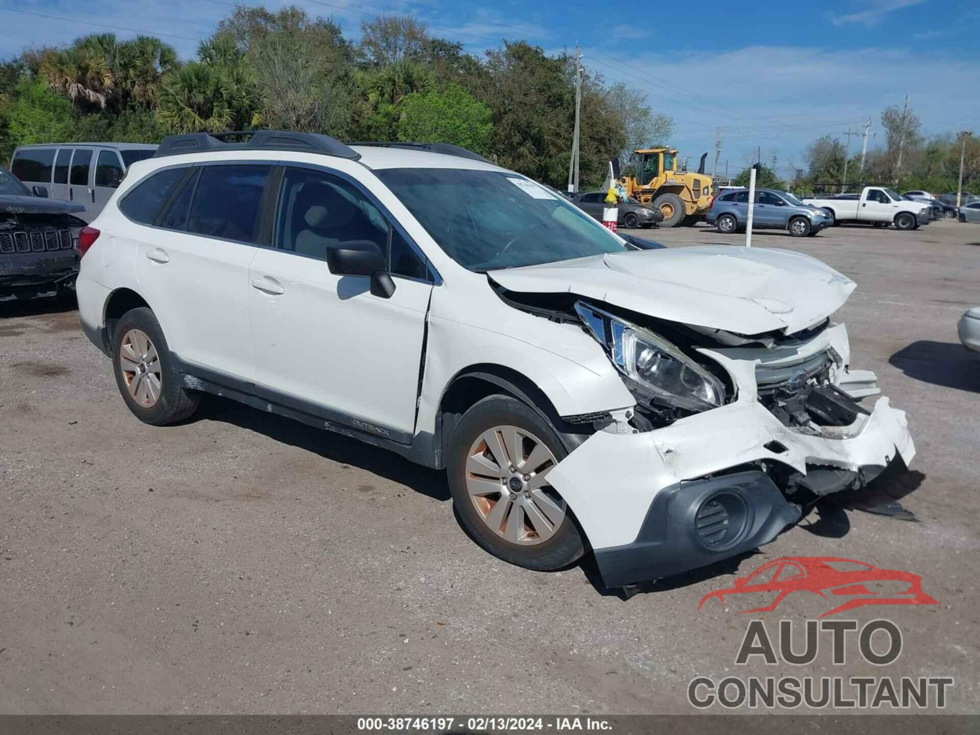 SUBARU OUTBACK 2017 - 4S4BSAAC8H3358180