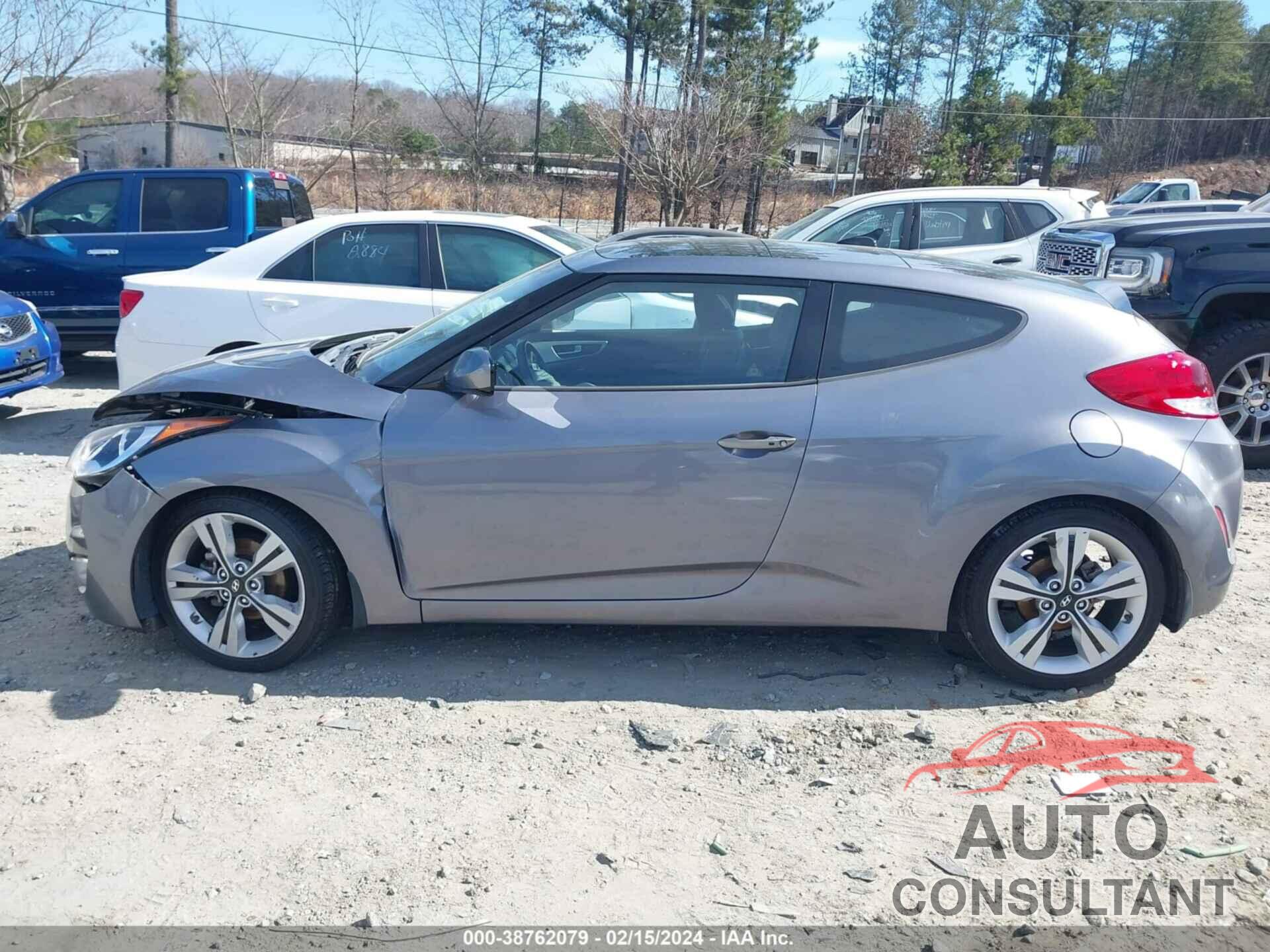 HYUNDAI VELOSTER 2016 - KMHTC6AD9GU263496