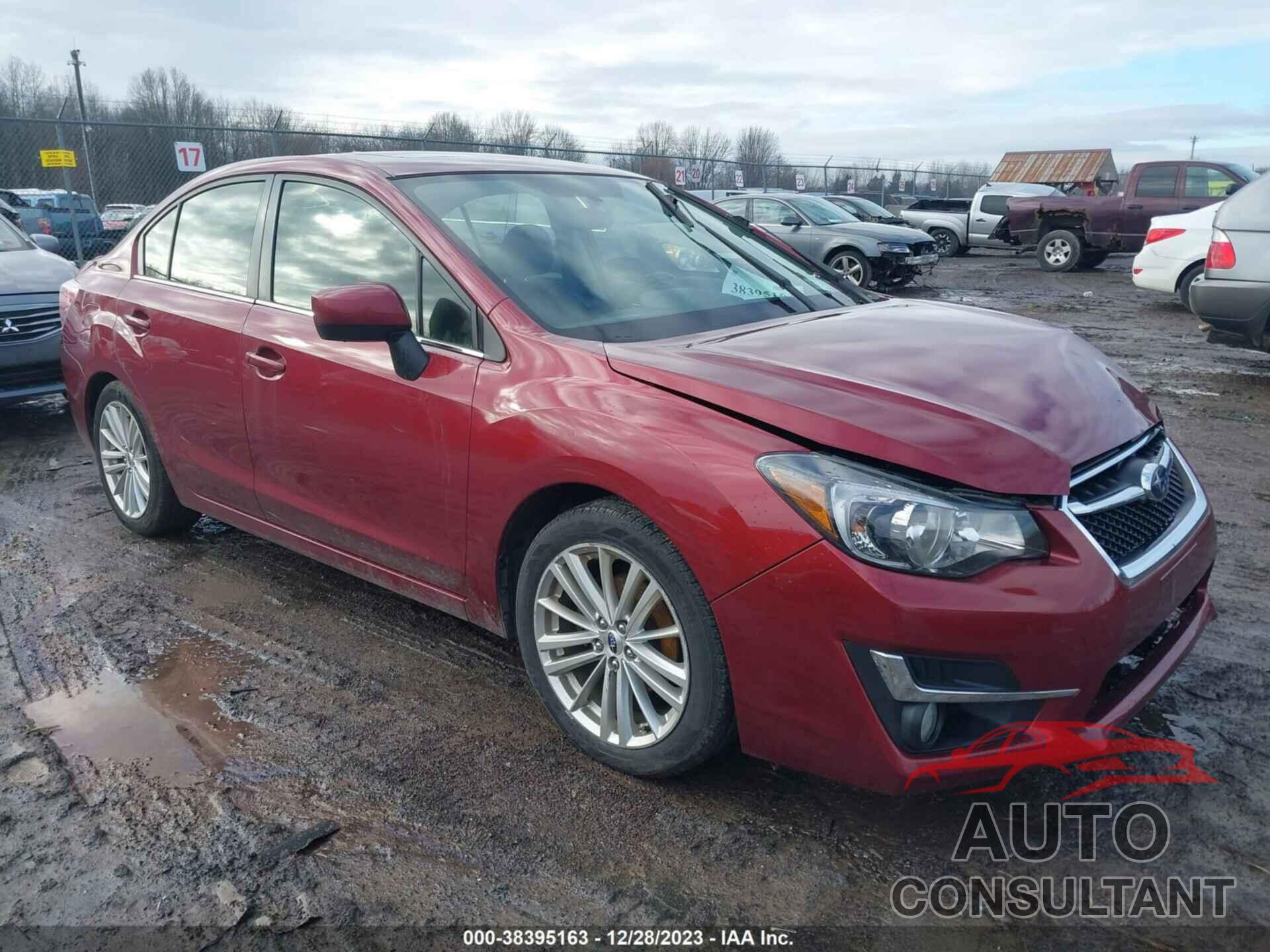 SUBARU IMPREZA 2016 - JF1GJAF6XGH022490