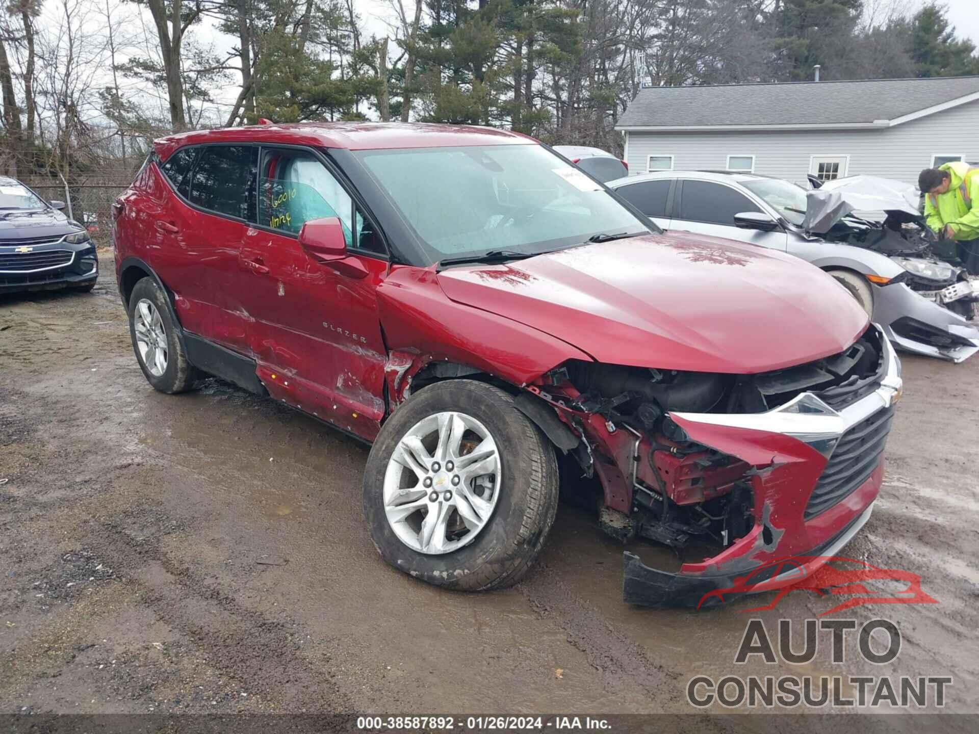 CHEVROLET BLAZER 2021 - 3GNKBCRS7MS580085