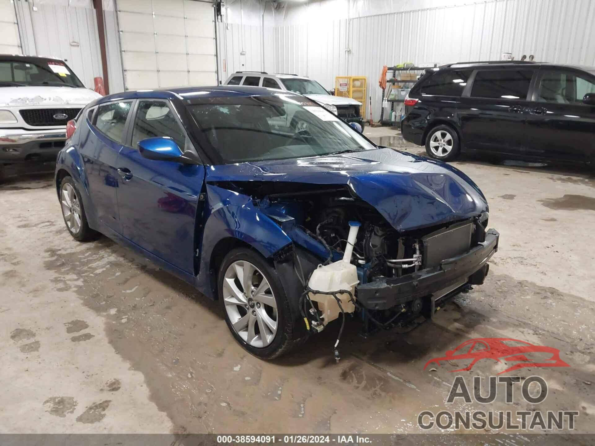 HYUNDAI VELOSTER 2017 - KMHTC6AD2HU310207